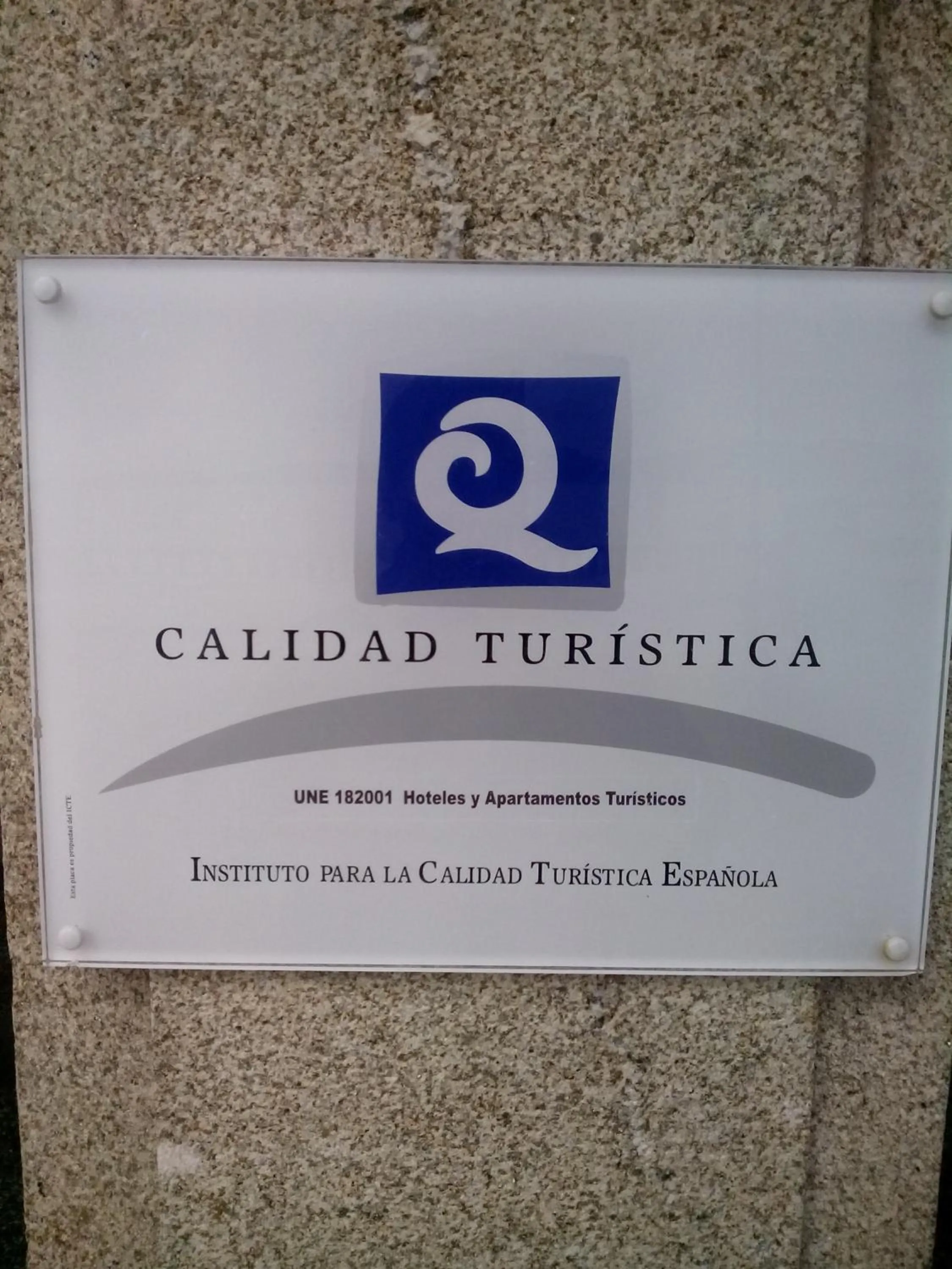 Logo/Certificate/Sign in Hotel Marycielo