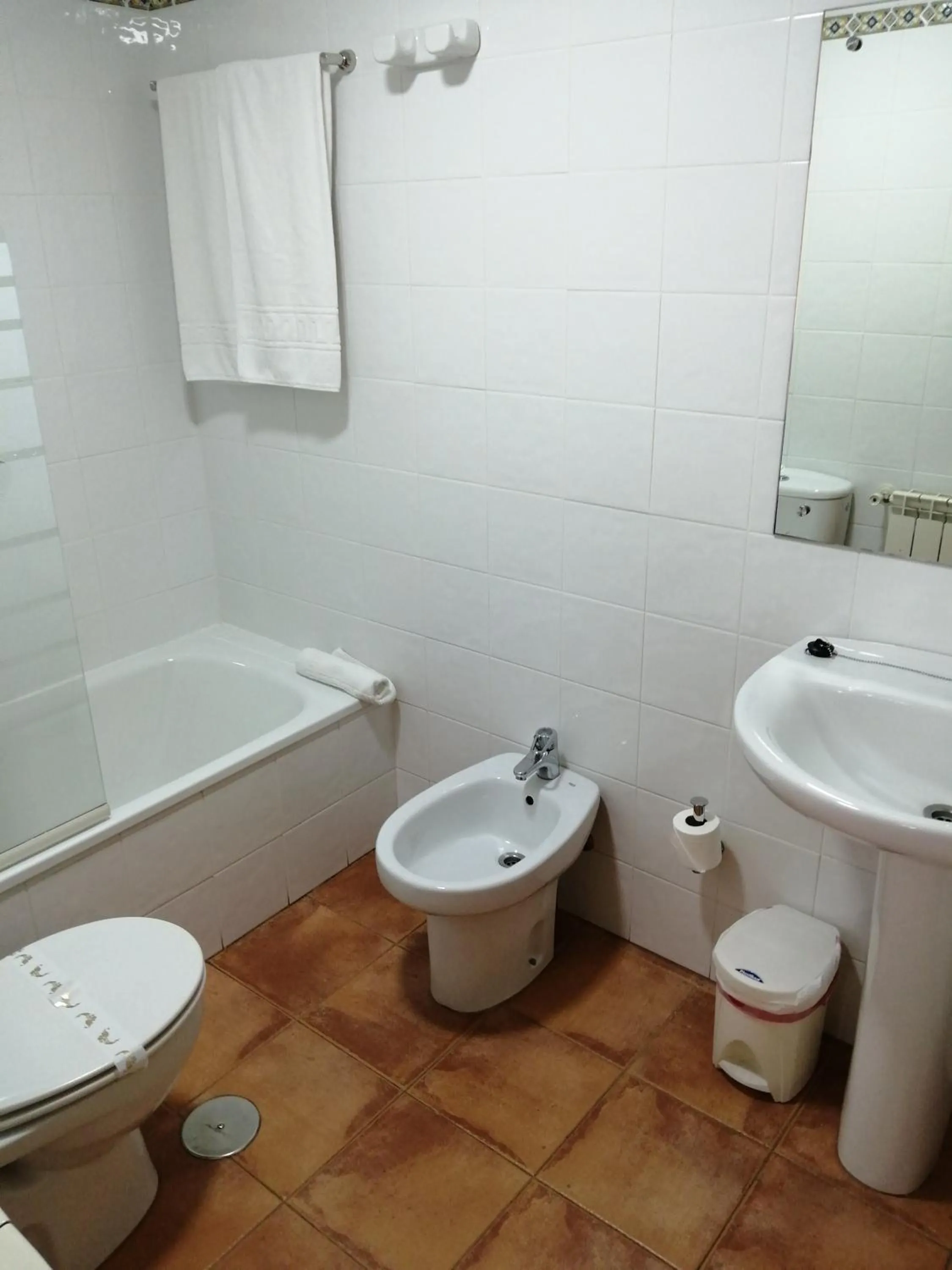 Toilet in Hotel Marycielo