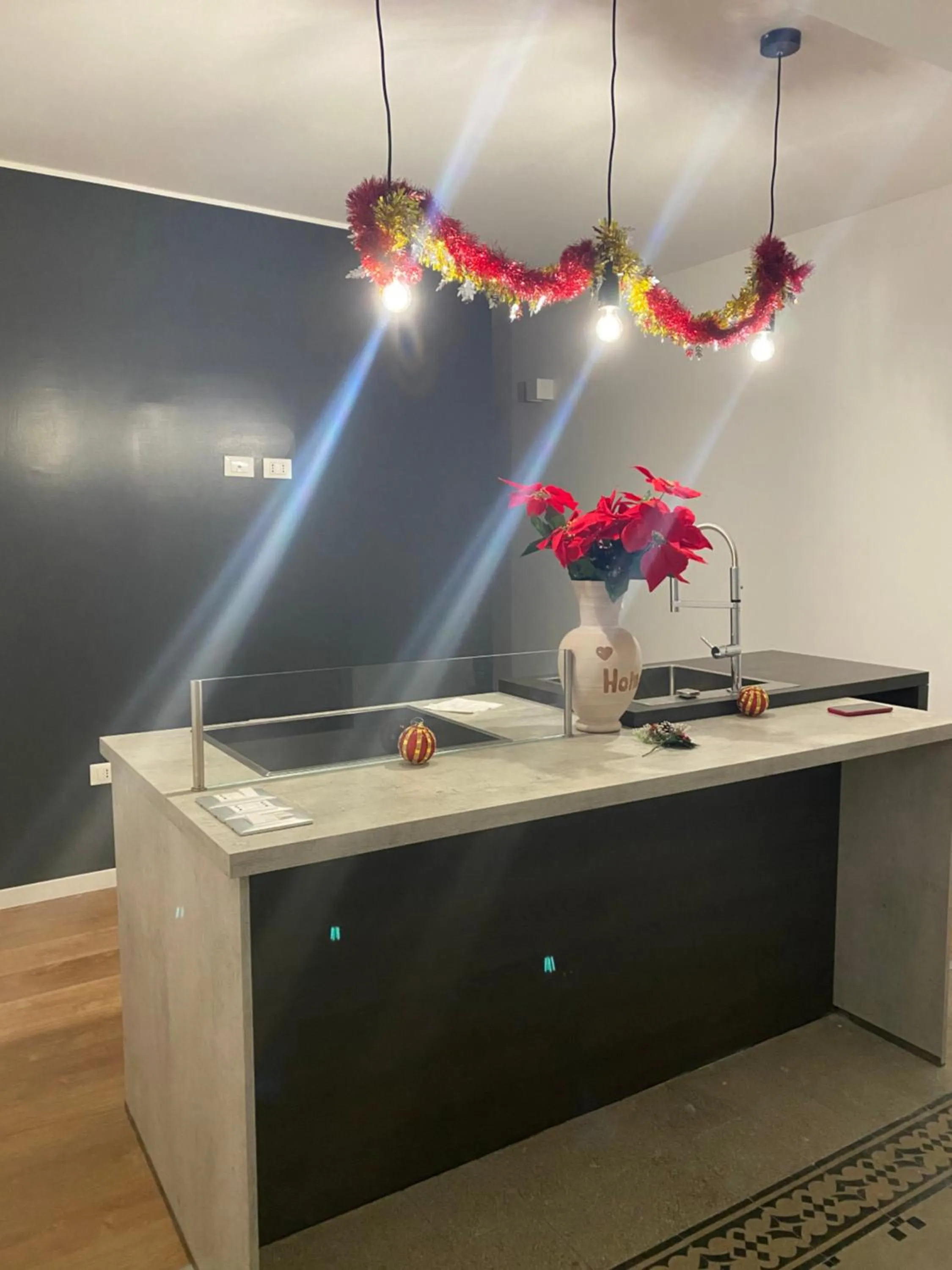 Communal lounge/ TV room in Piazza Florio Rooms