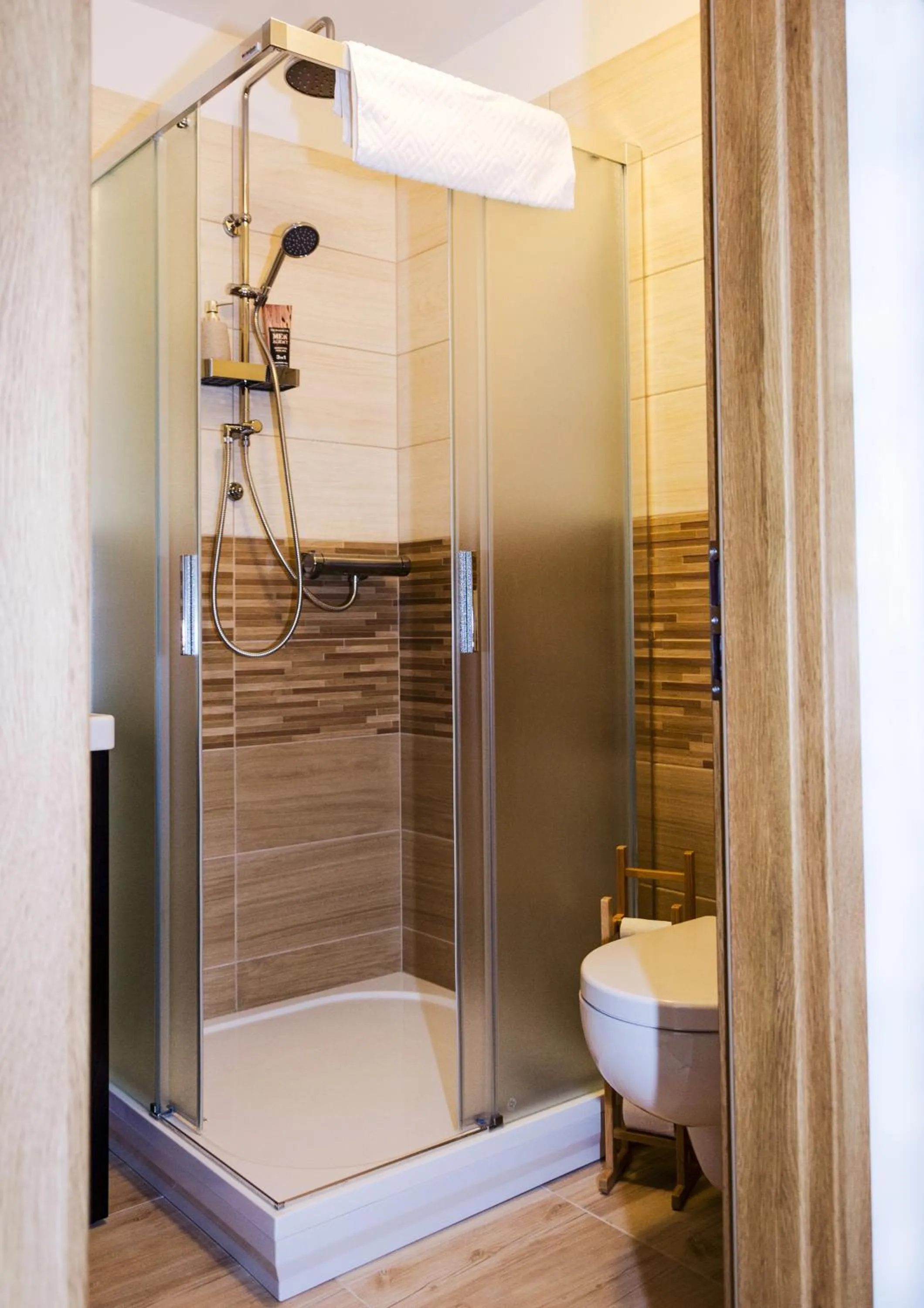 Shower in Apartmány u Kotačků