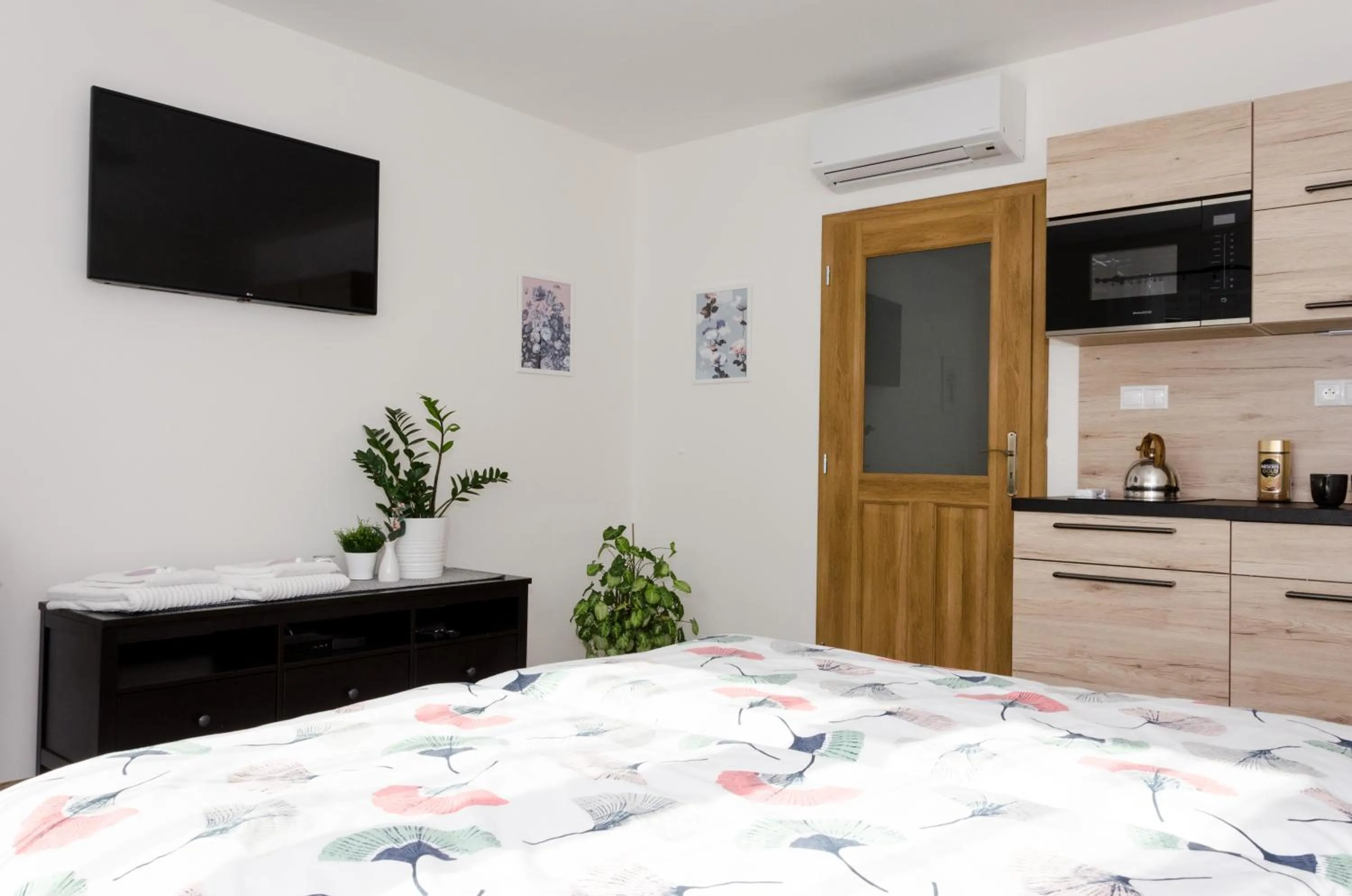 Bed in Apartmány u Kotačků