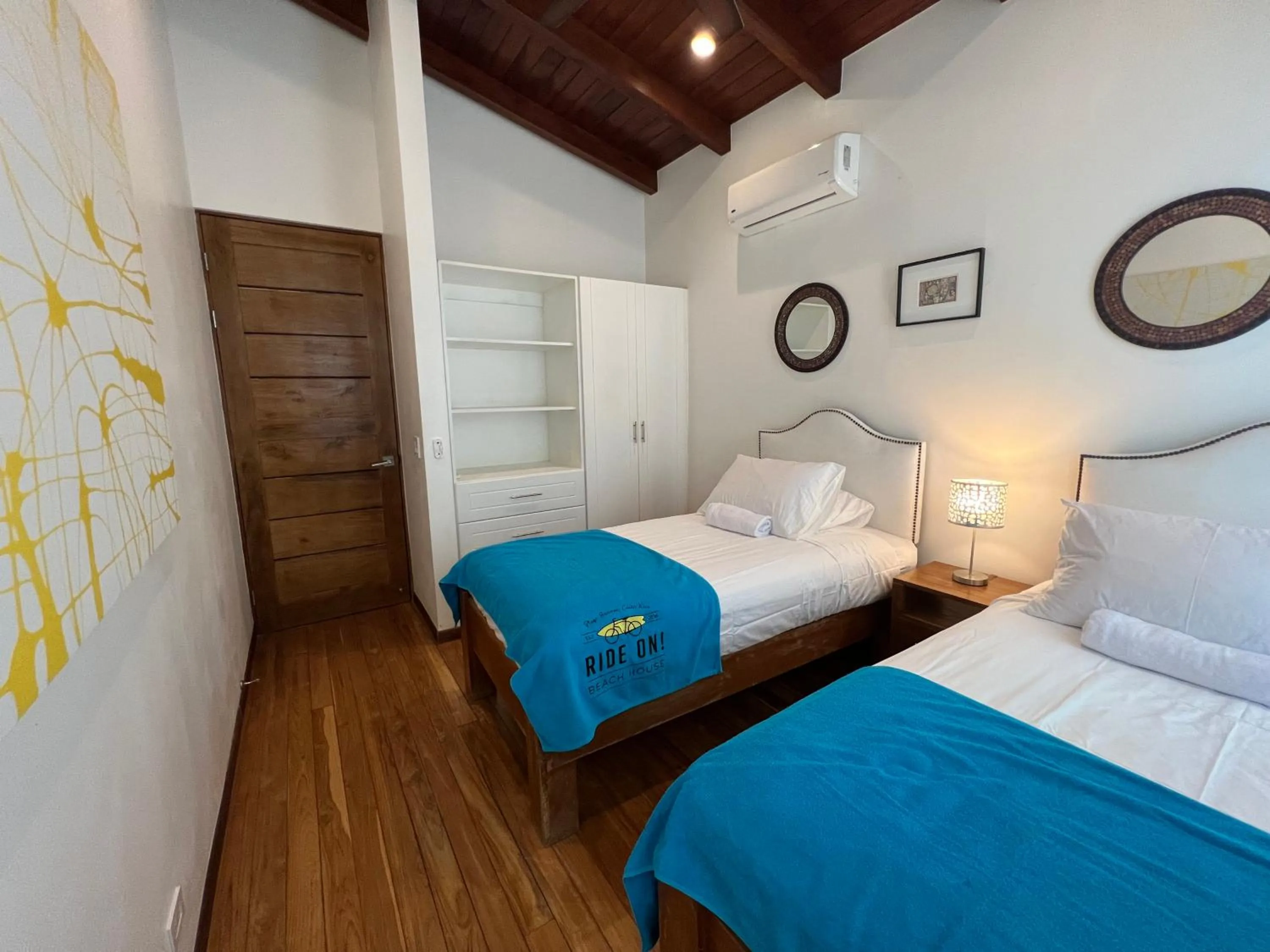 Bed in Ride On! Surf Hotel