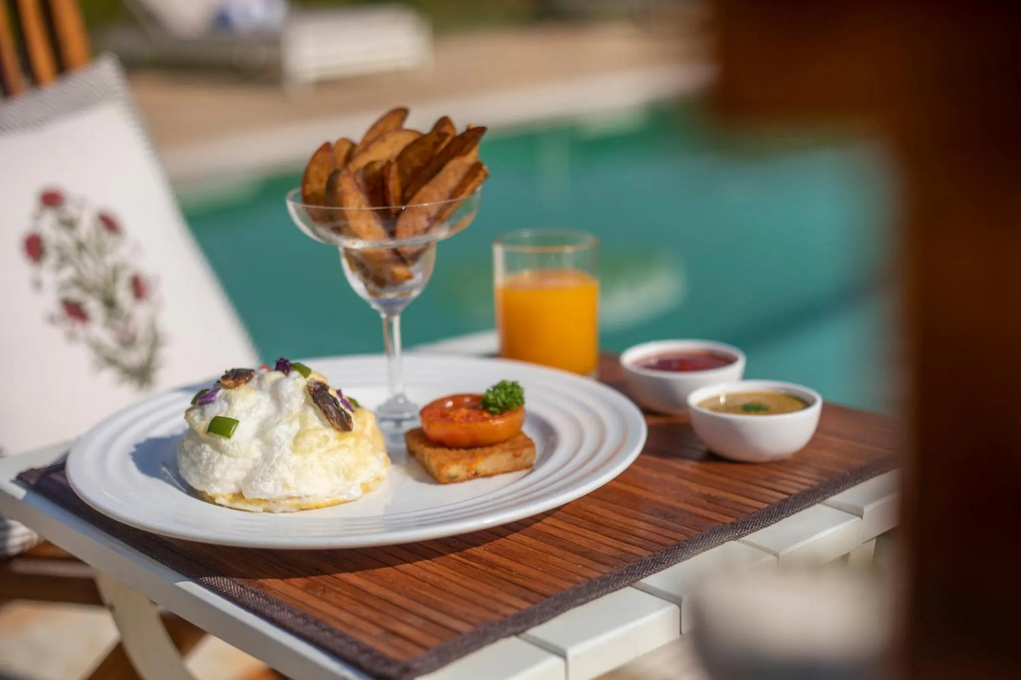 Food in Sariska Manor Luxury Cottages Tehla