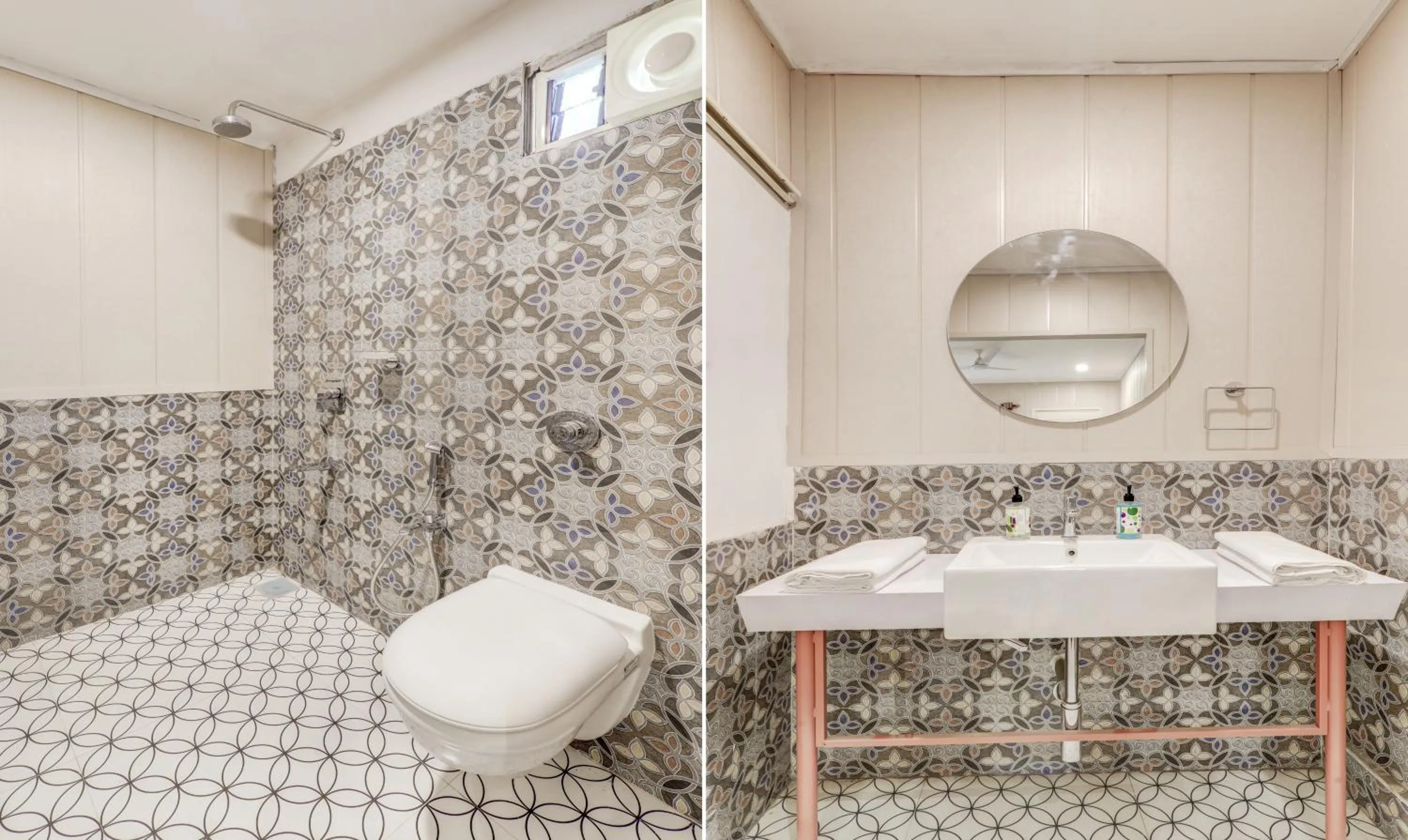 Toilet in Treebo Morjim Banyan Resort