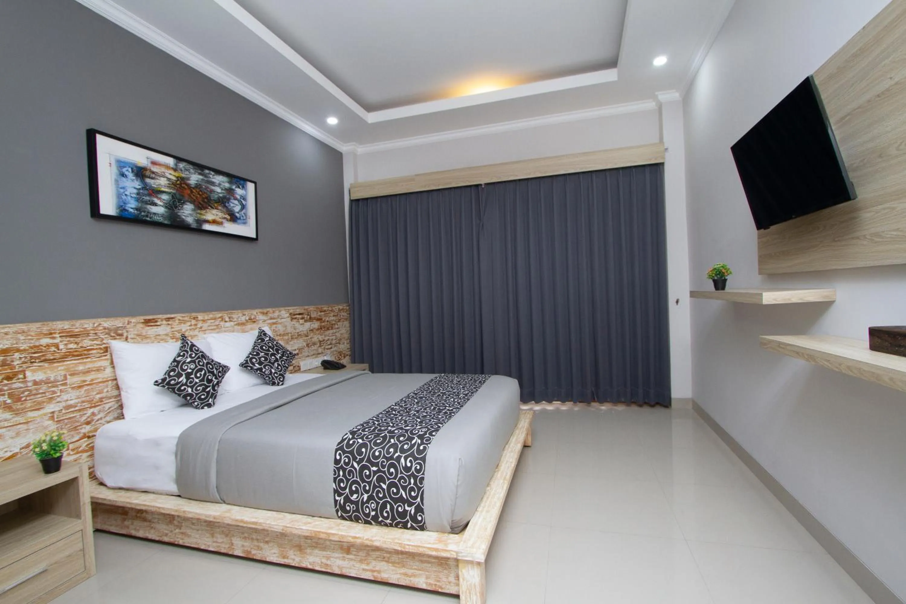 Bedroom, Bed in D Sarian Seminyak