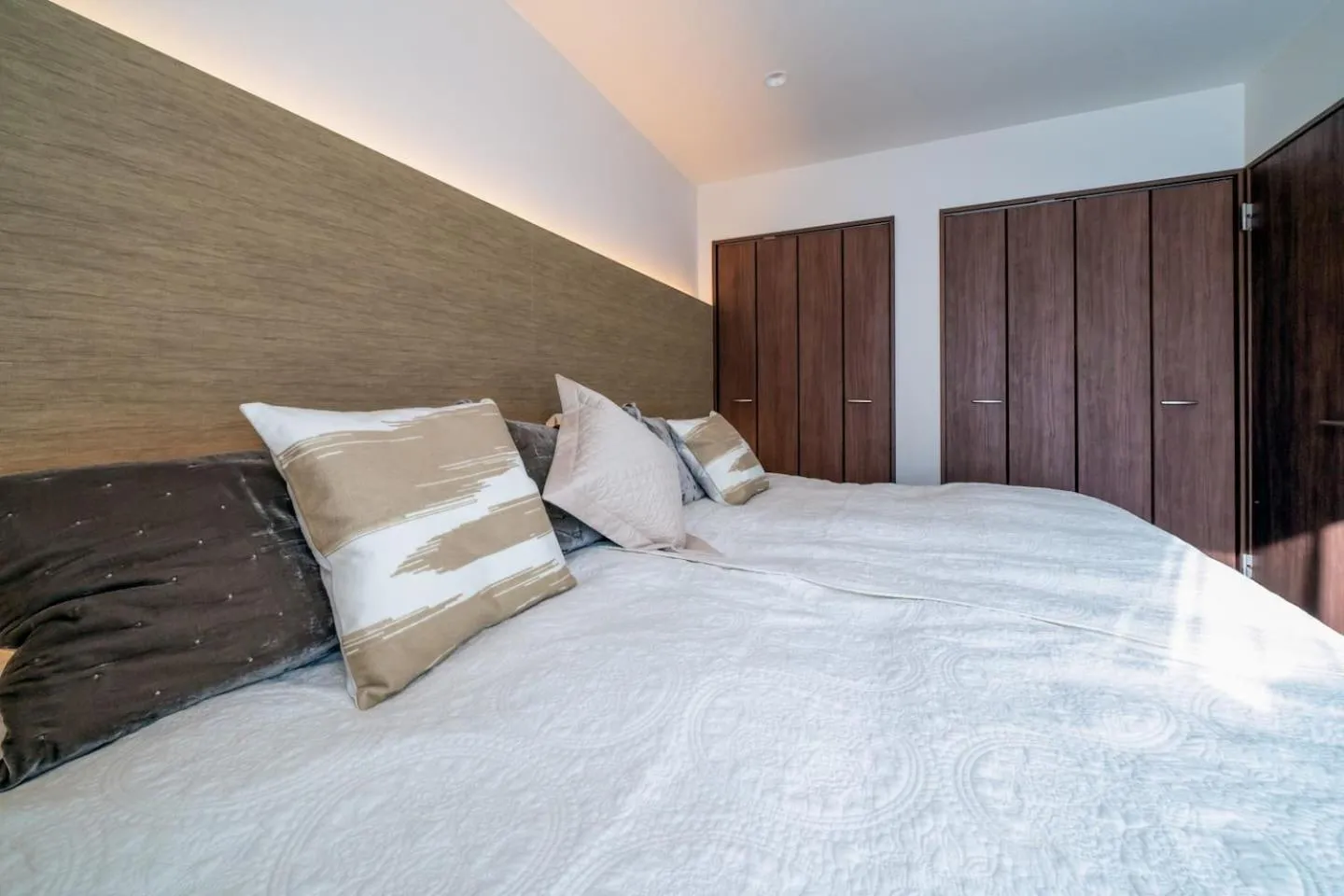 Bed in Villa Fuji Bon Voyage Mori