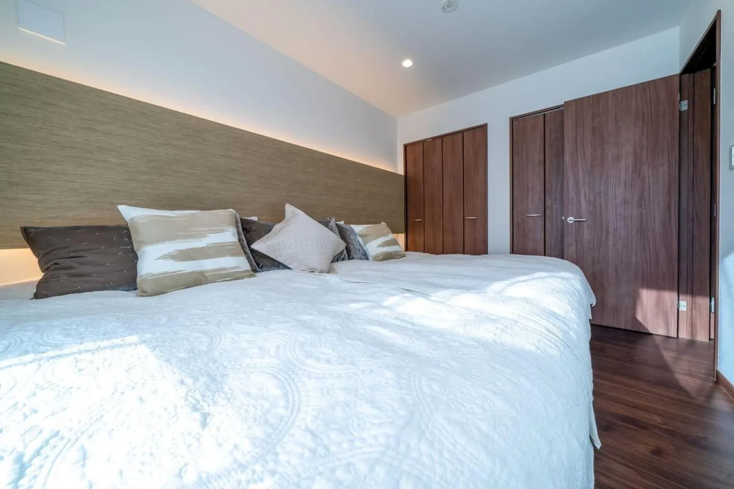 Bed in Villa Fuji Bon Voyage Mori