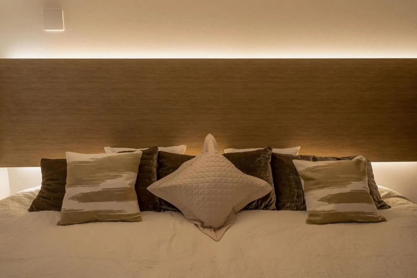 Bed in Villa Fuji Bon Voyage Mori