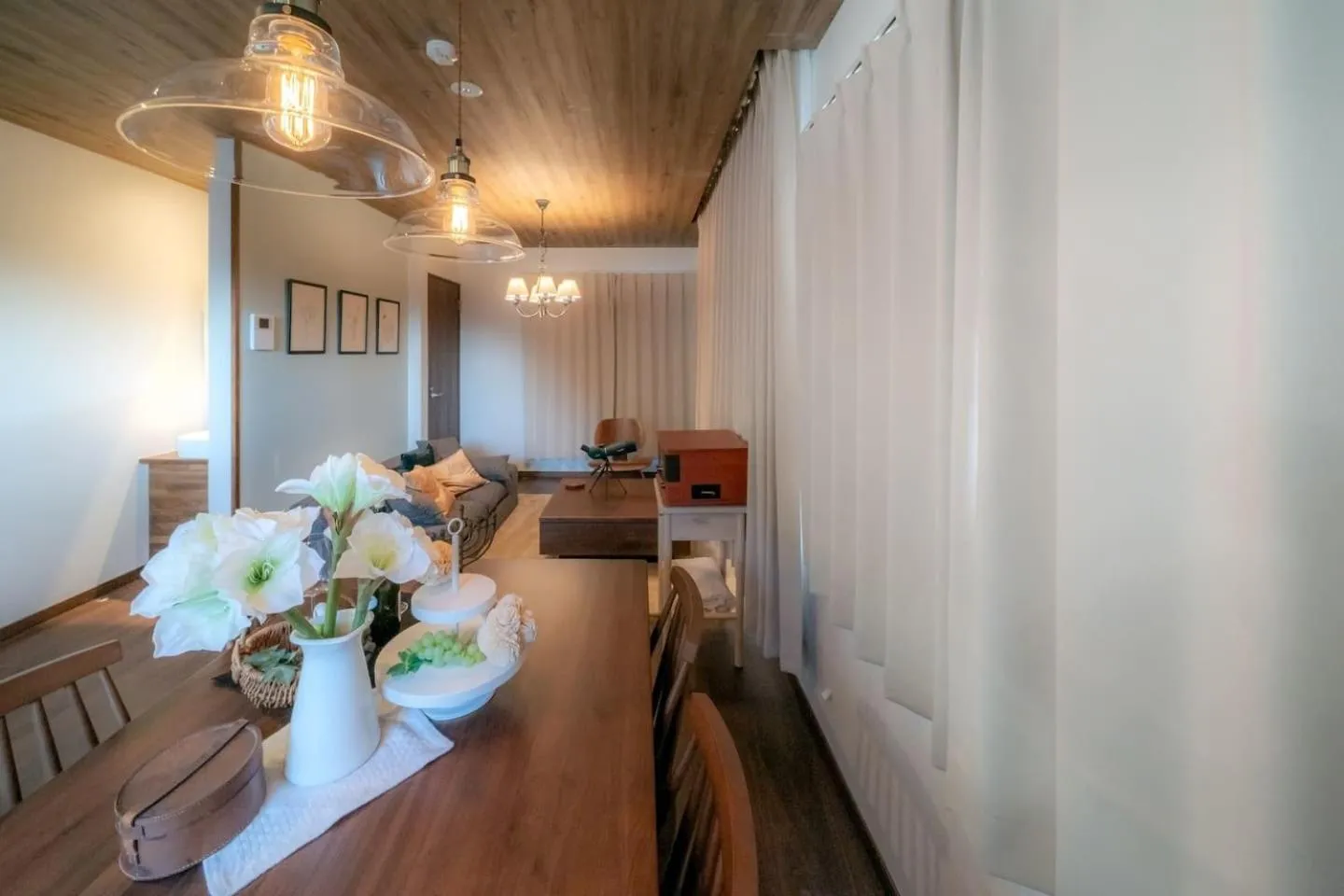 Seating area in Villa Fuji Bon Voyage Mori