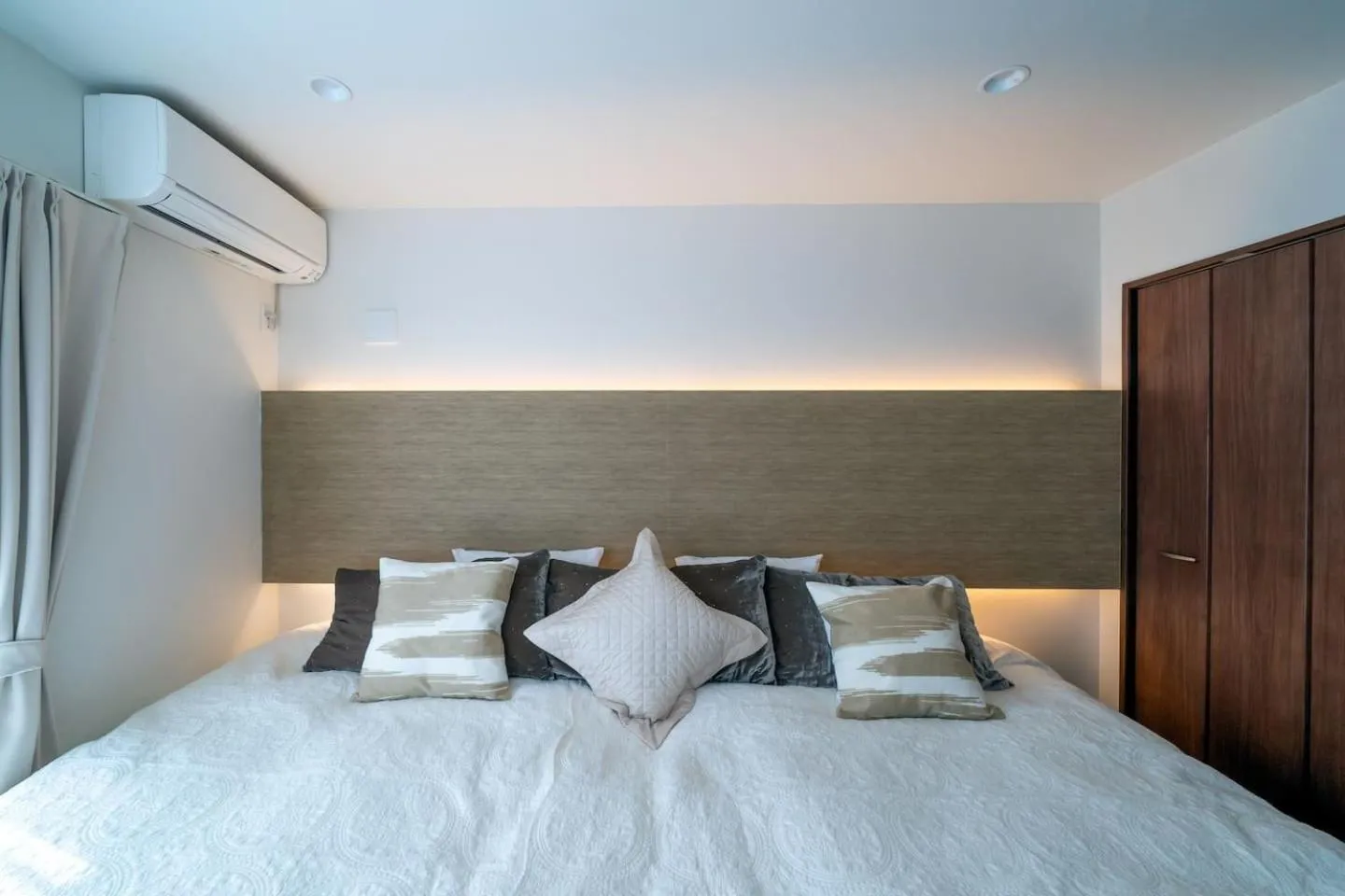 Bed in Villa Fuji Bon Voyage Mori