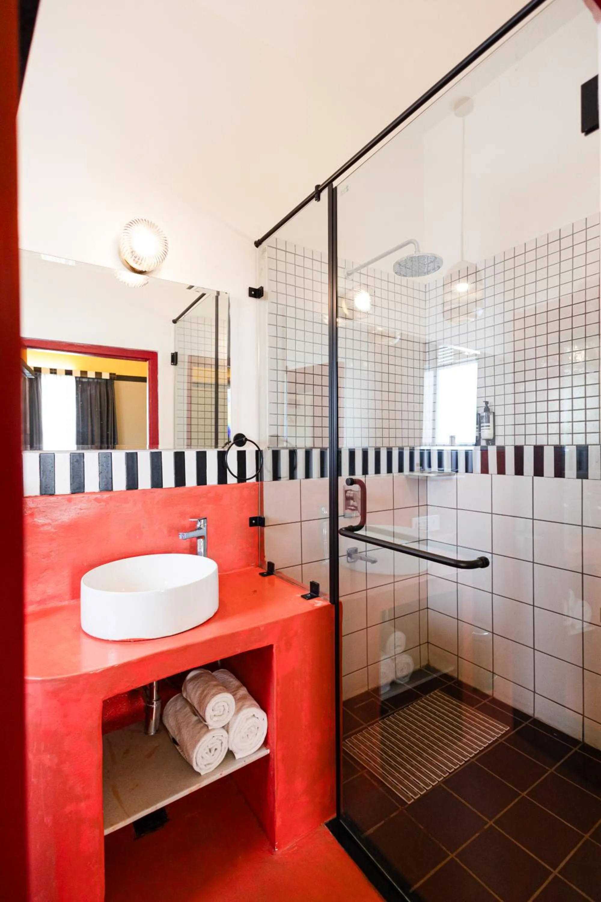 Bathroom in The Sierra - By The Lake