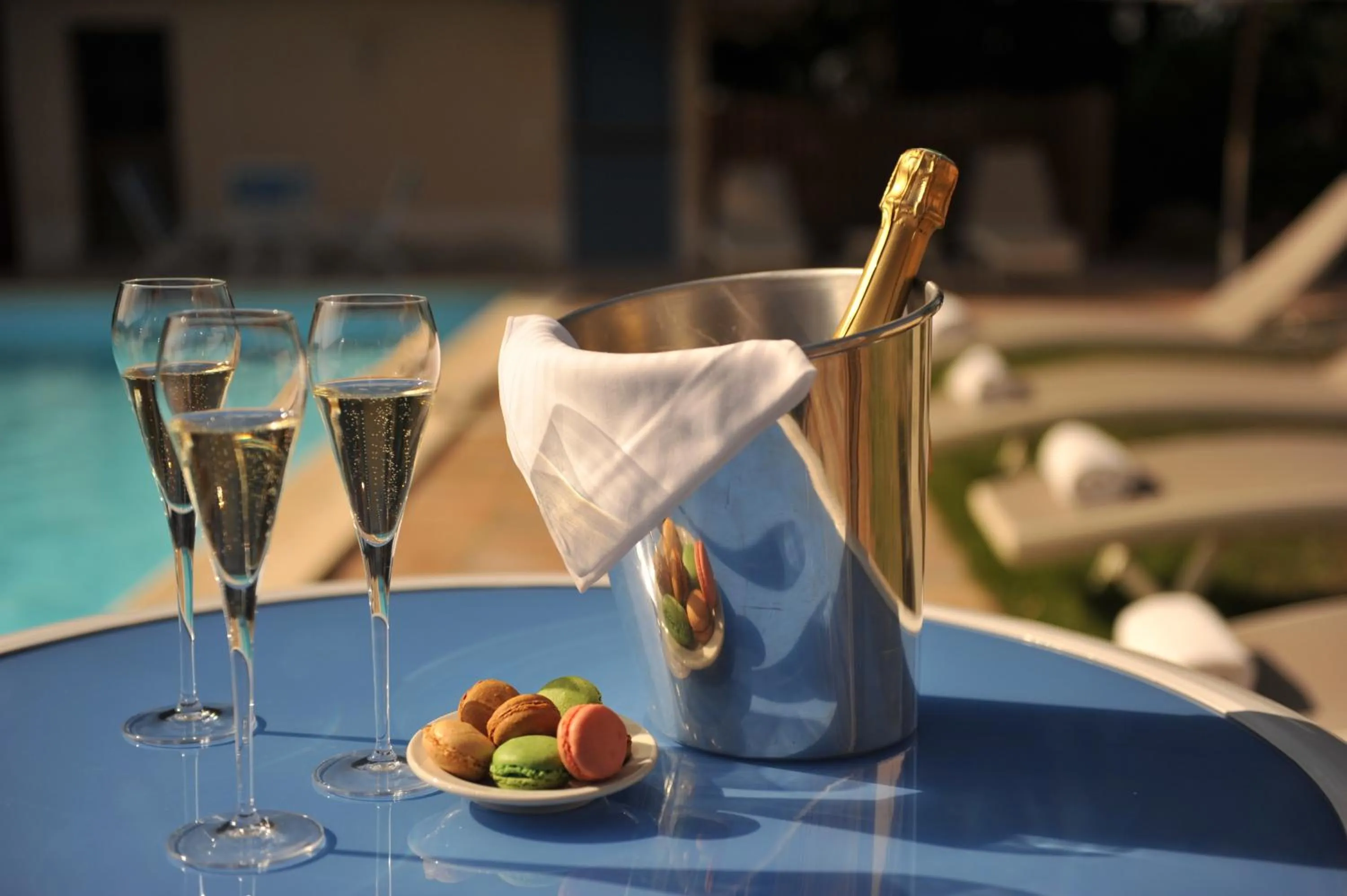 Food and drinks in Logis Le Parc Hotel & Spa