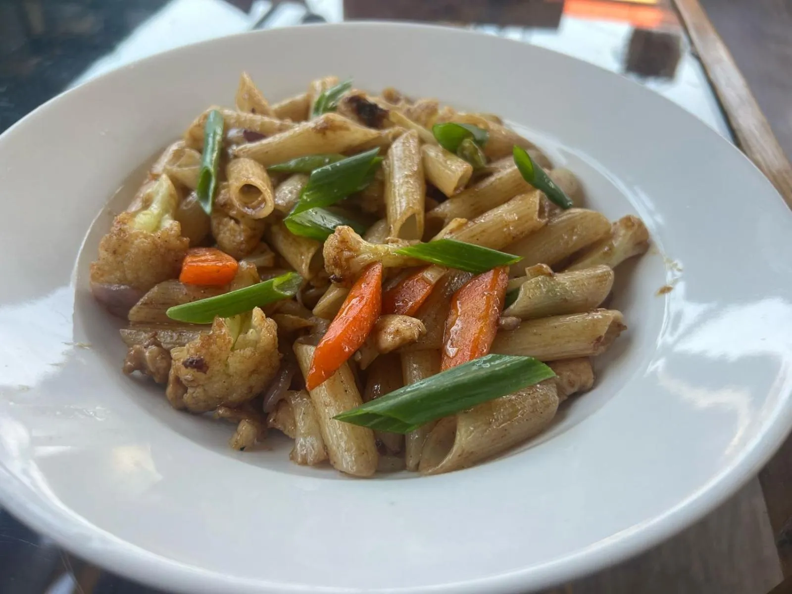 Food close-up in Holiday Hostel