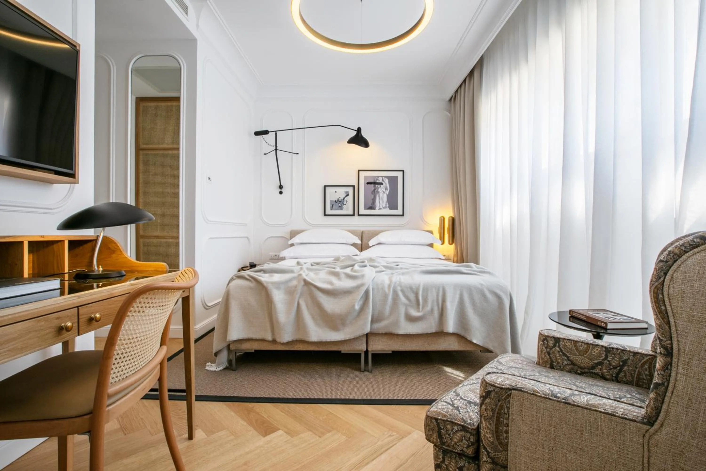 Bedroom, Bed in Heritage Hotel FERMAI MGallery Split