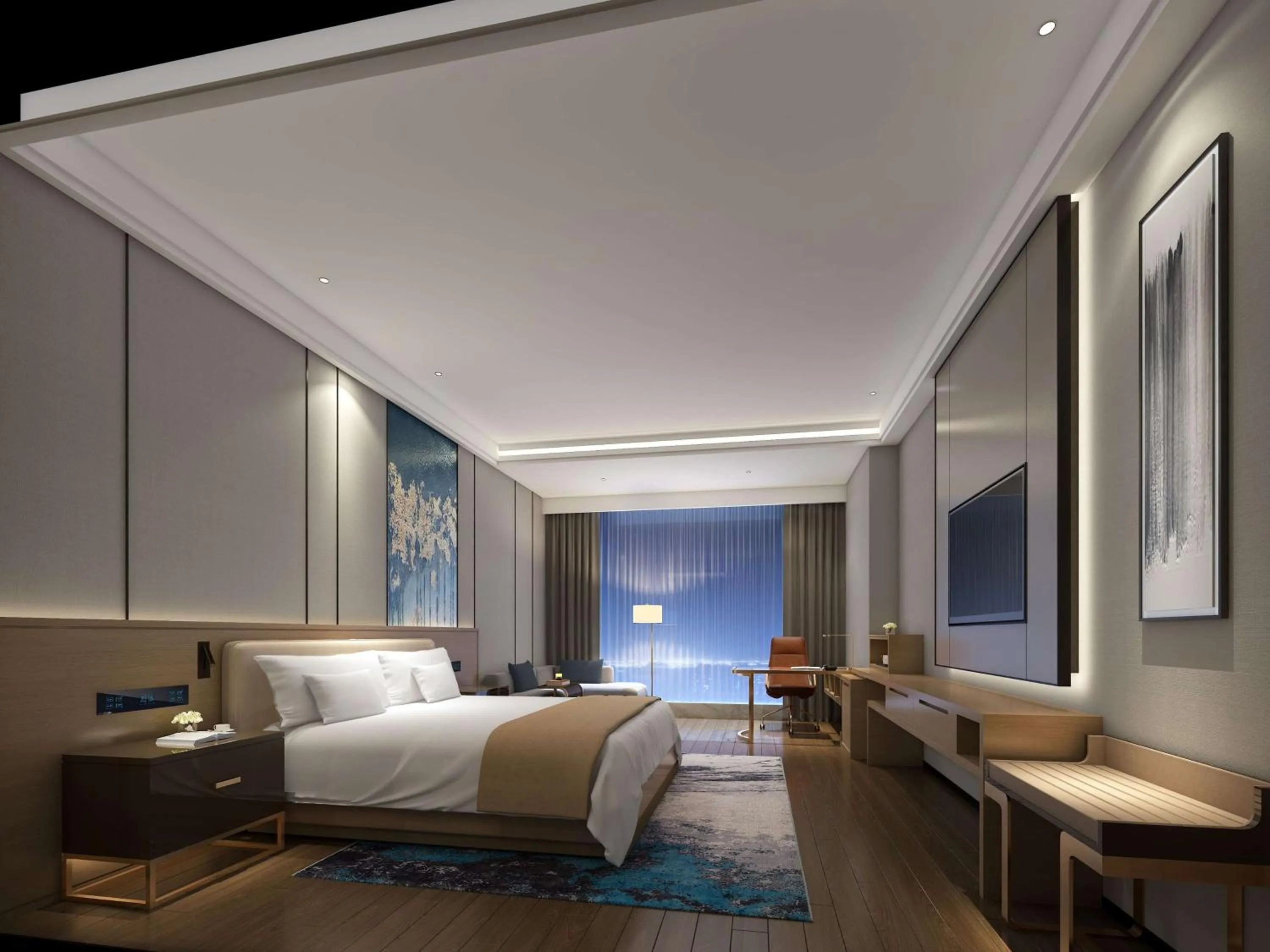 Photo of the whole room, Bed in Wyndham Changsha South