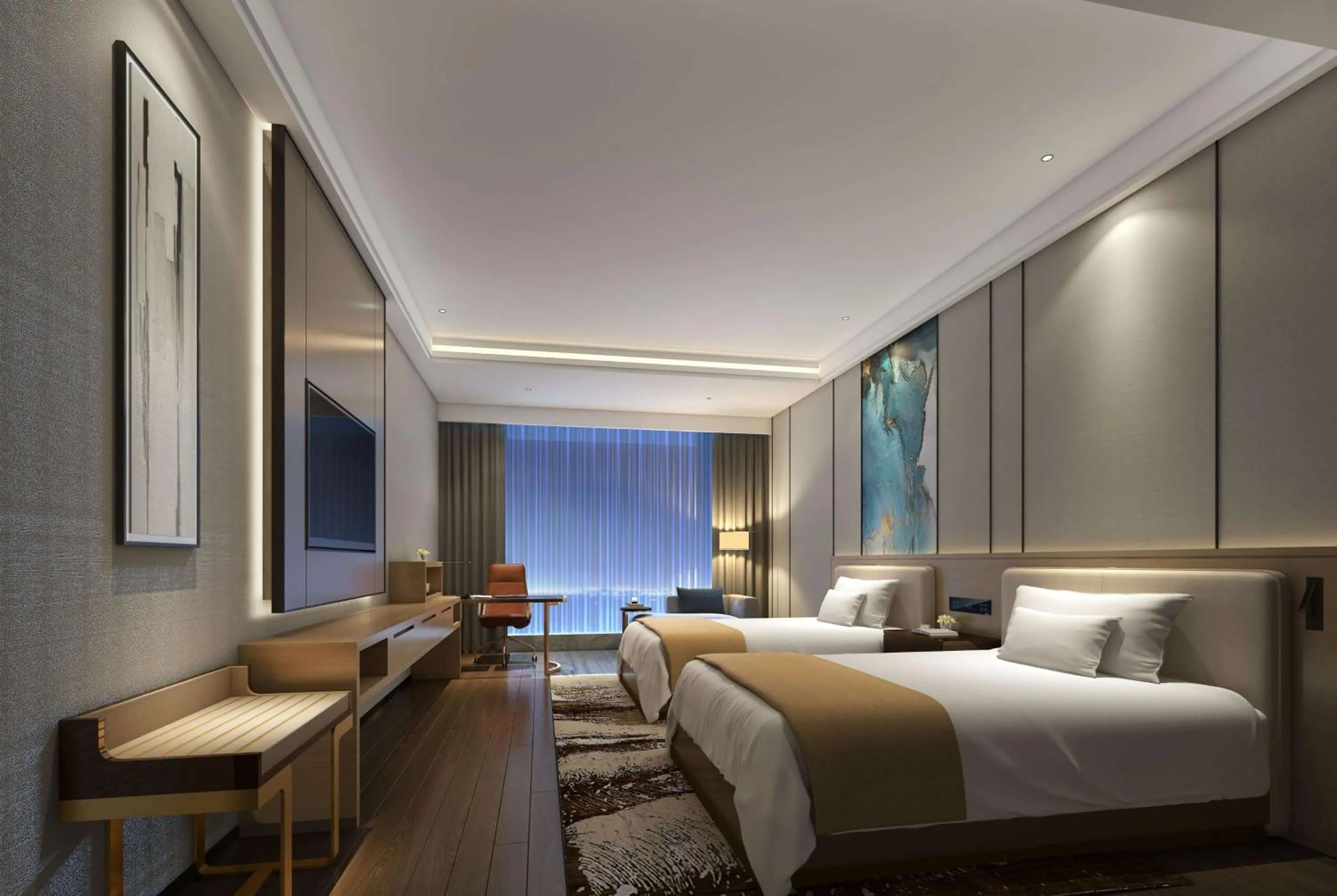 Photo of the whole room, Bed in Wyndham Changsha South