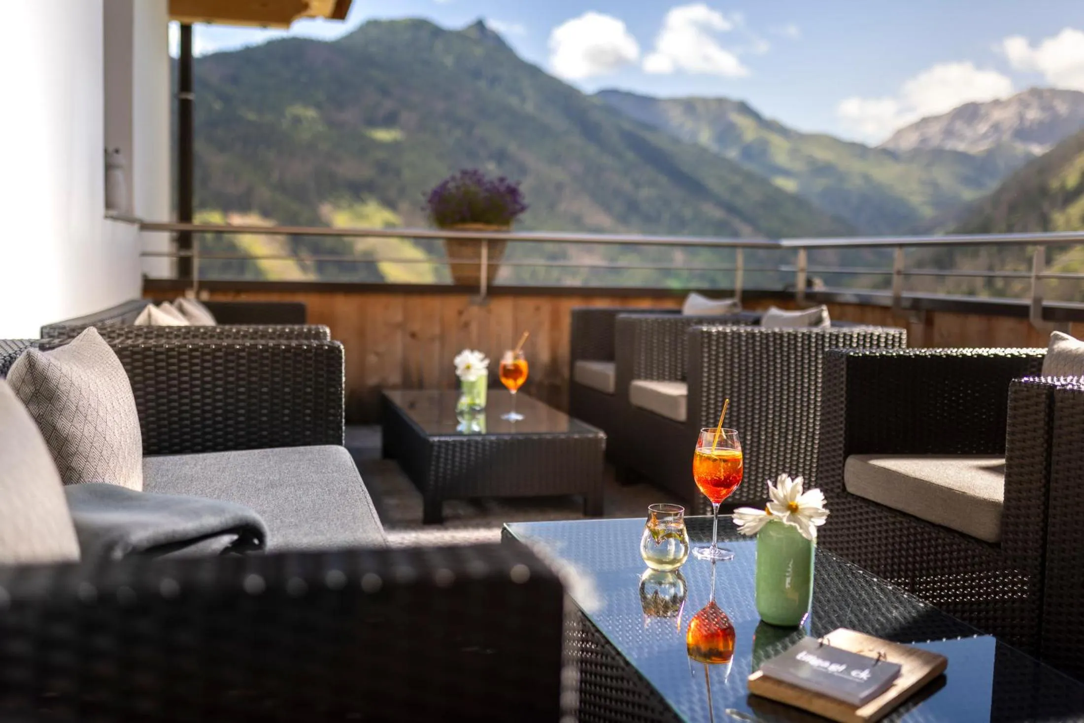 Balcony/Terrace in Tillga Glück - 4 stars