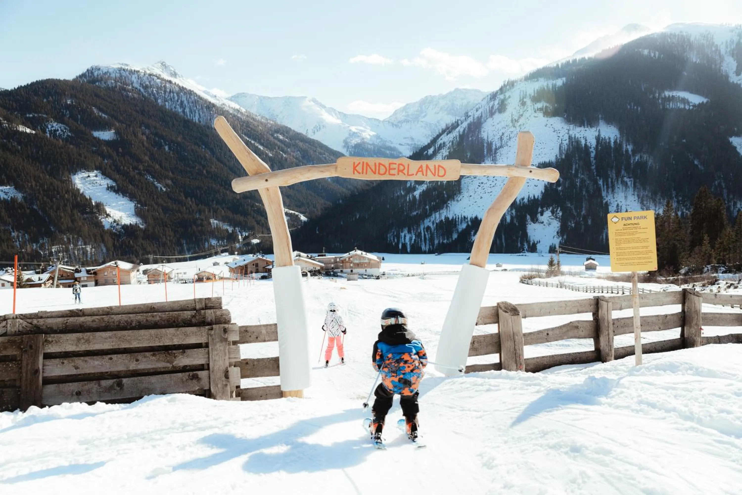 Skiing in Tillga Glück - 4 stars