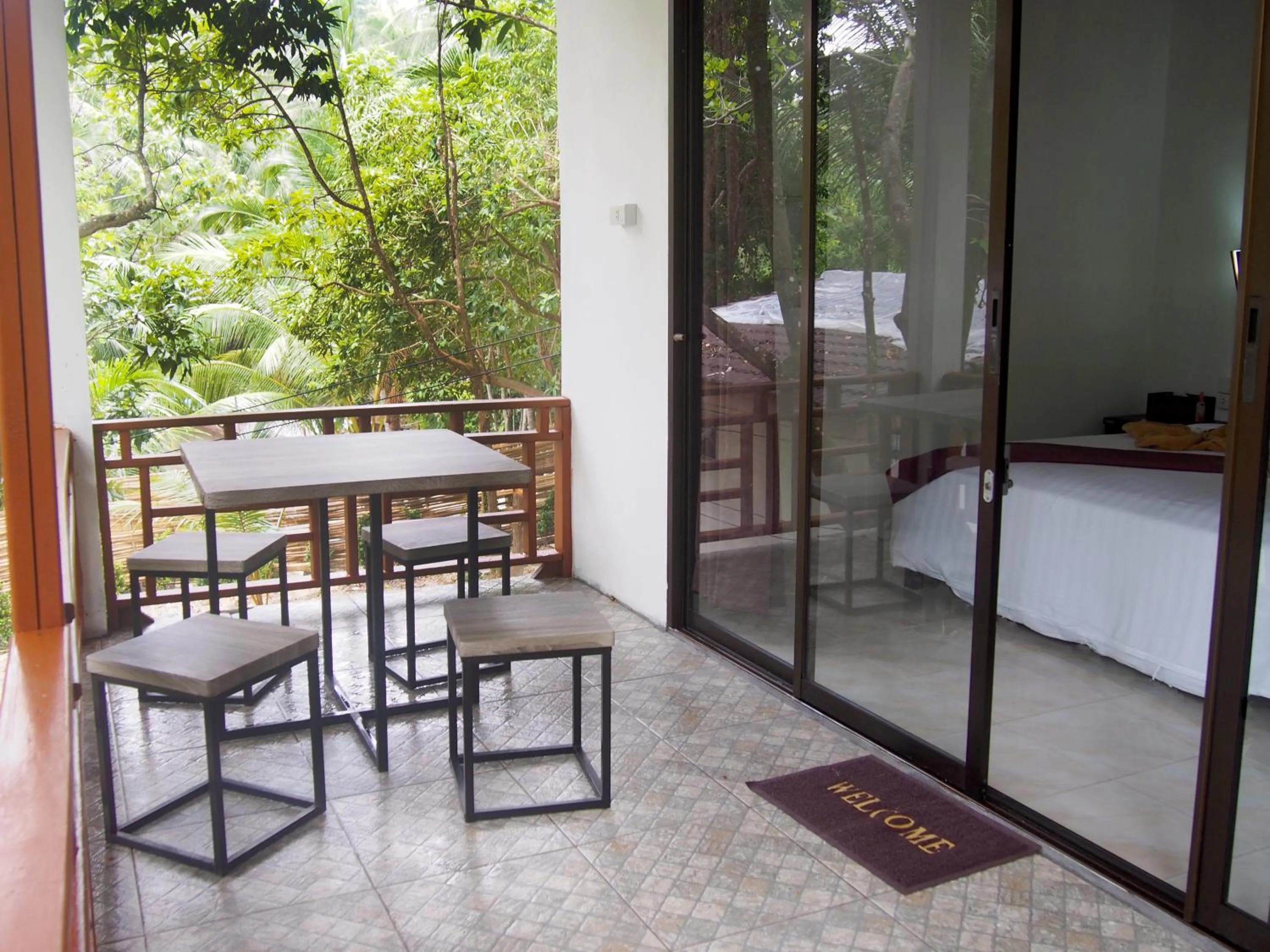 View (from property/room), Bed in Chareena Garden