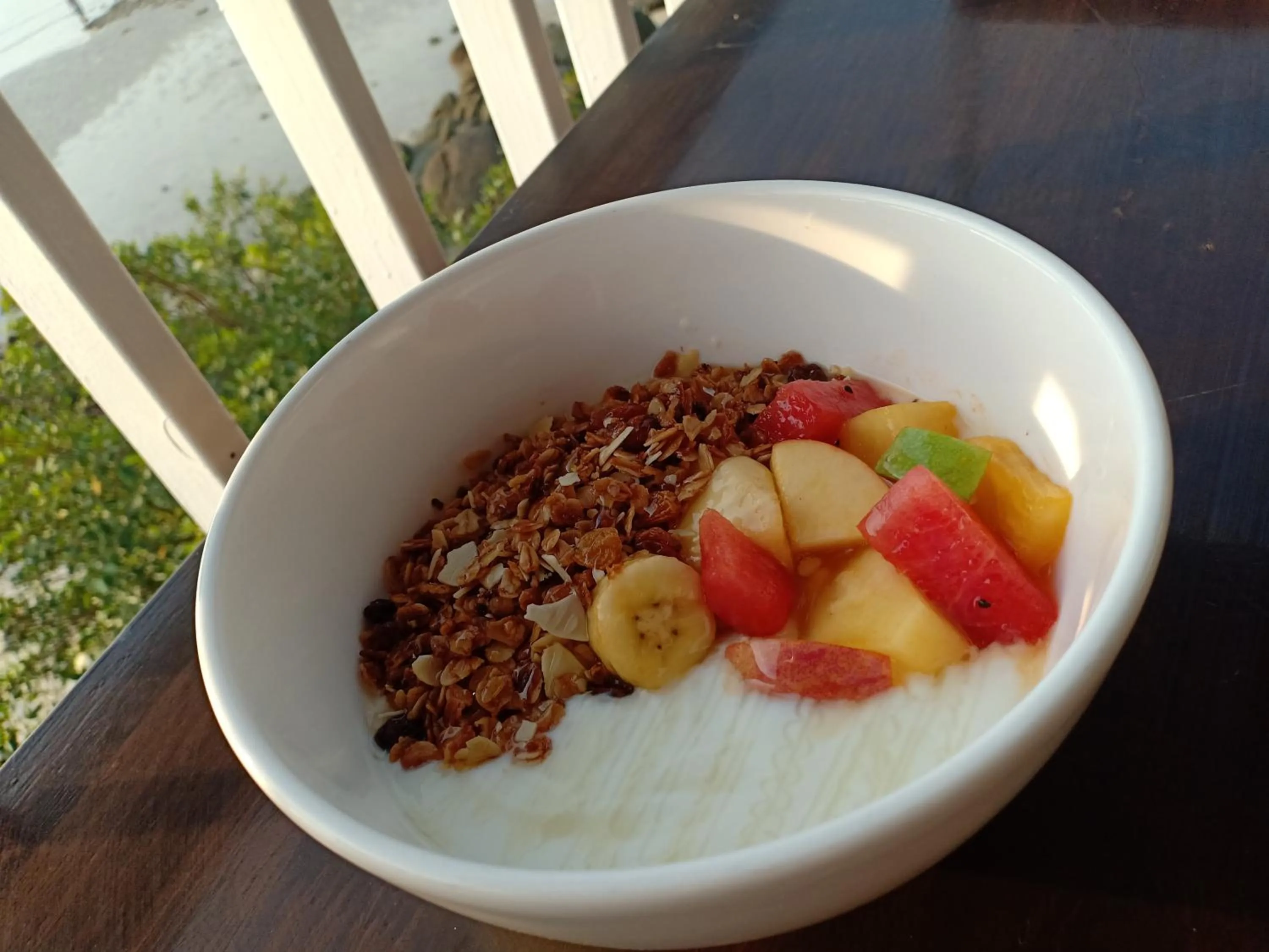 Breakfast in Chareena Garden