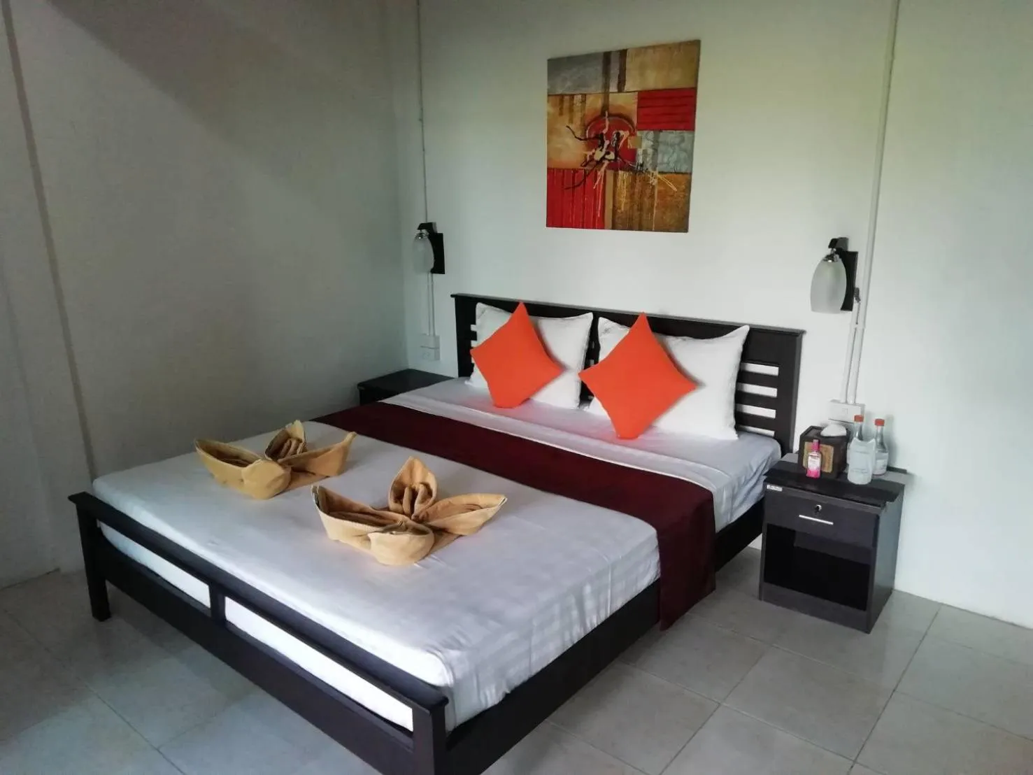 Bed in Chareena Garden