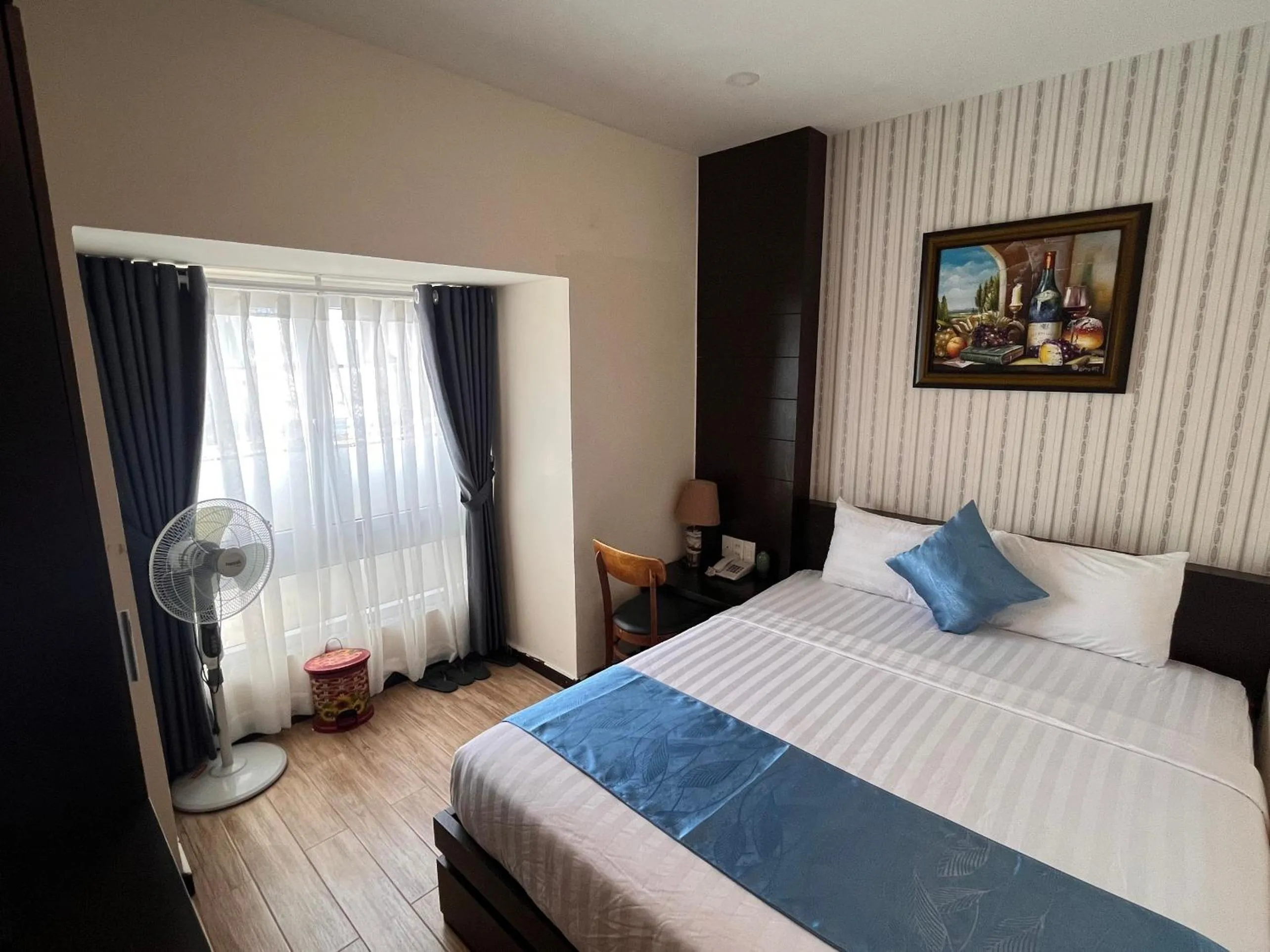 Bed in Thien Ly Hotel - Da Lat Center