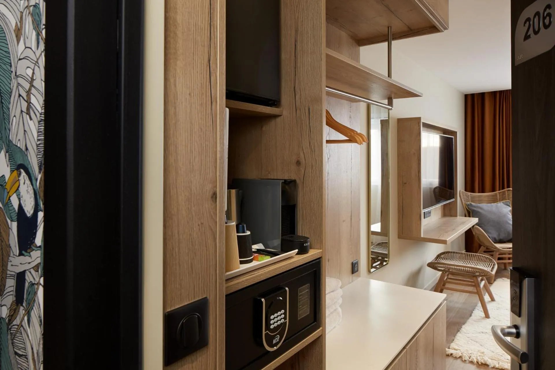 Bedroom in Les Nomades Beaune