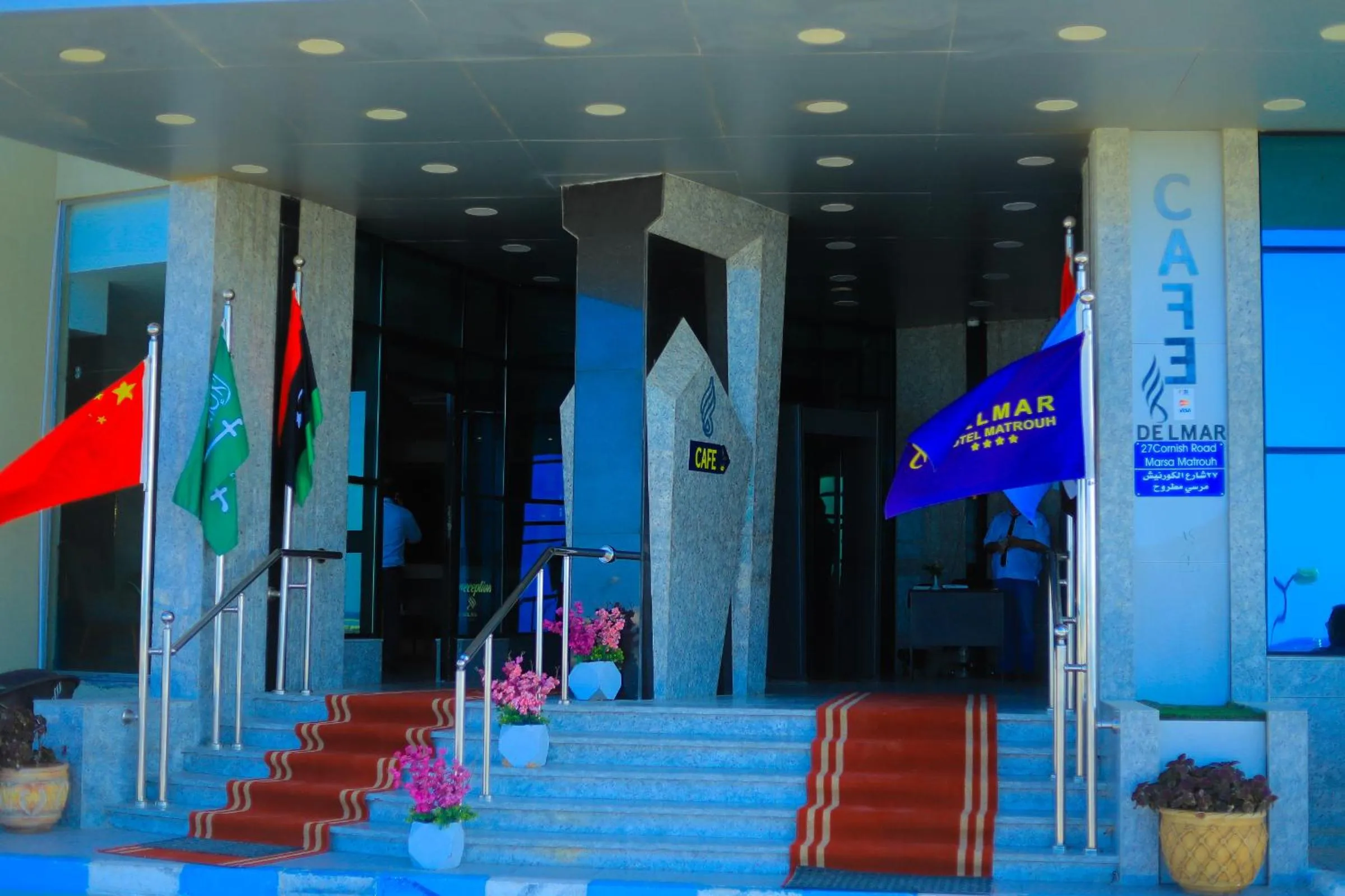 Property building in Delmar Hotel Matrouh