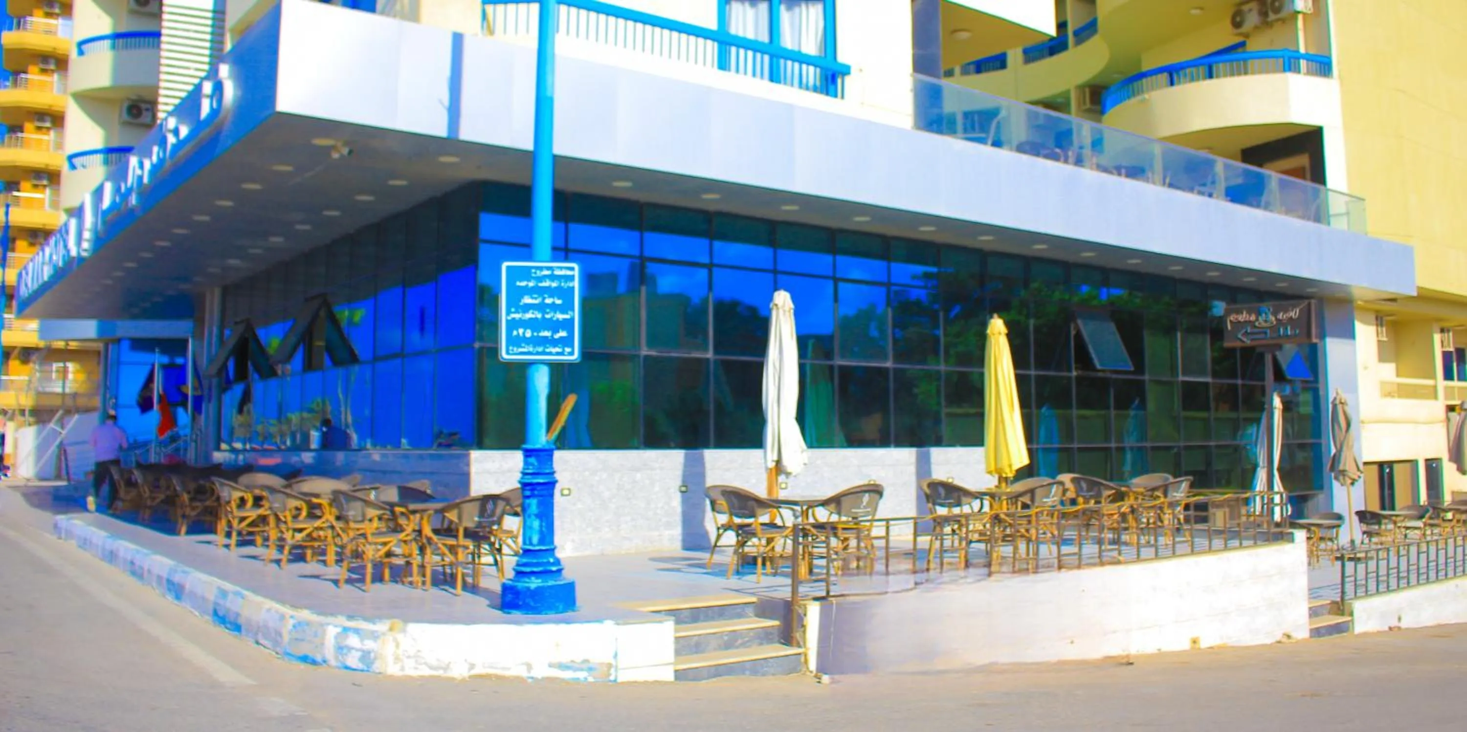 Property building in Delmar Hotel Matrouh