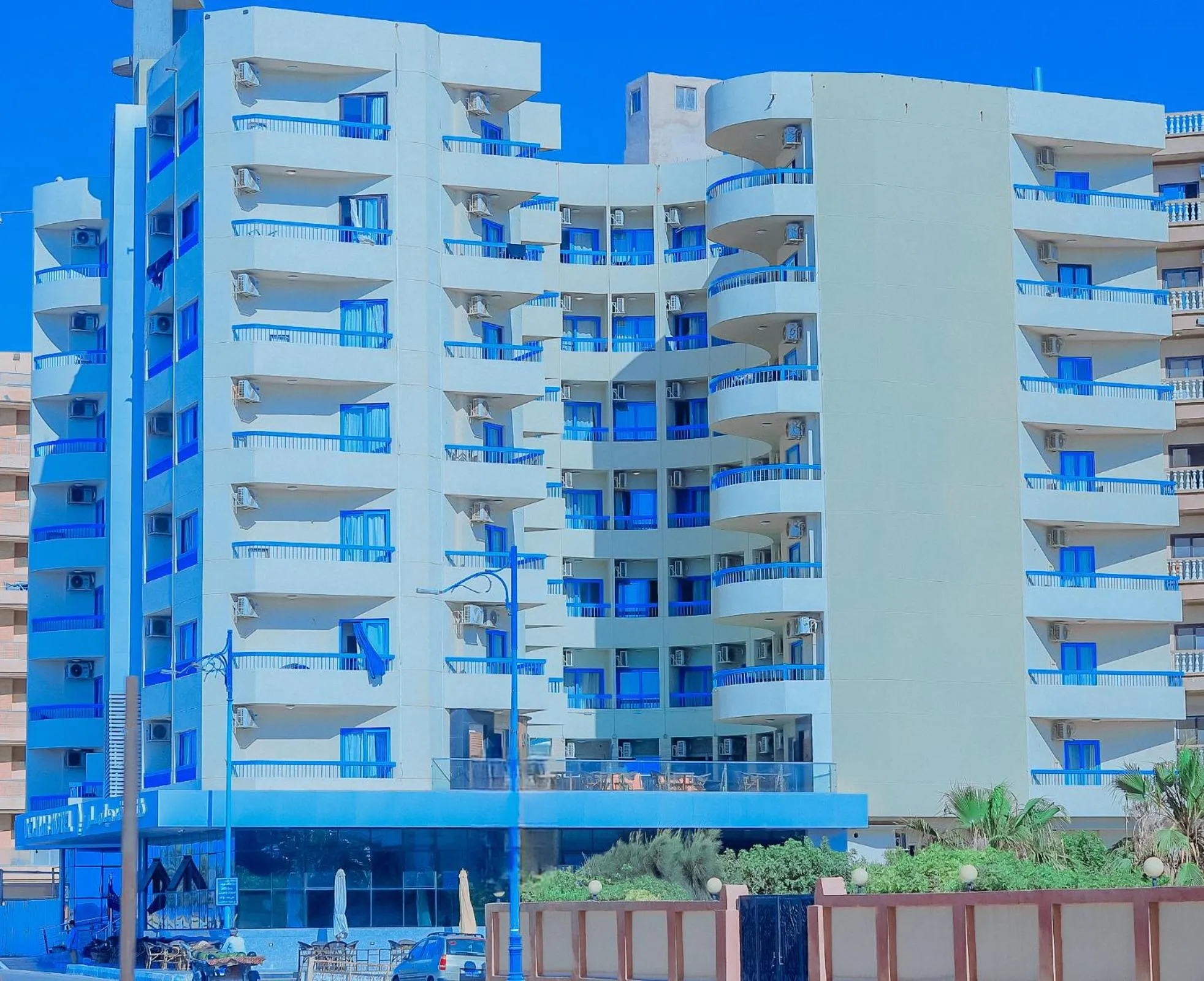 Property building in Delmar Hotel Matrouh
