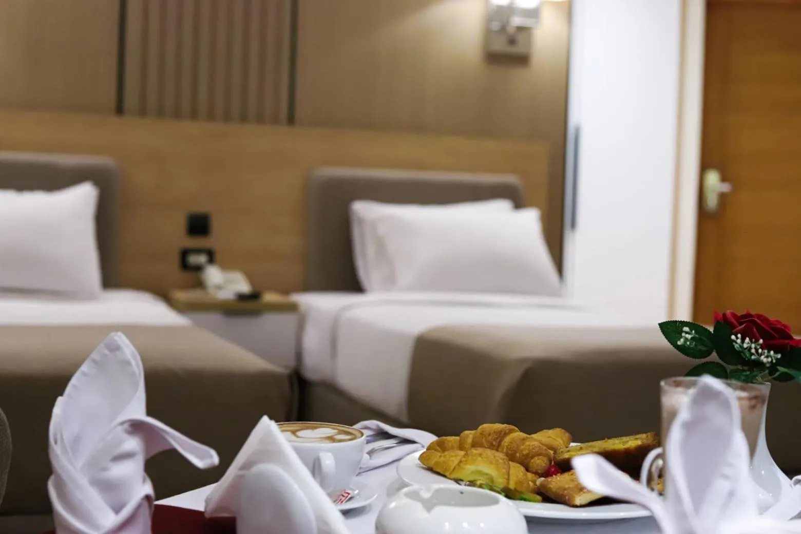 Bed in Delmar Hotel Matrouh