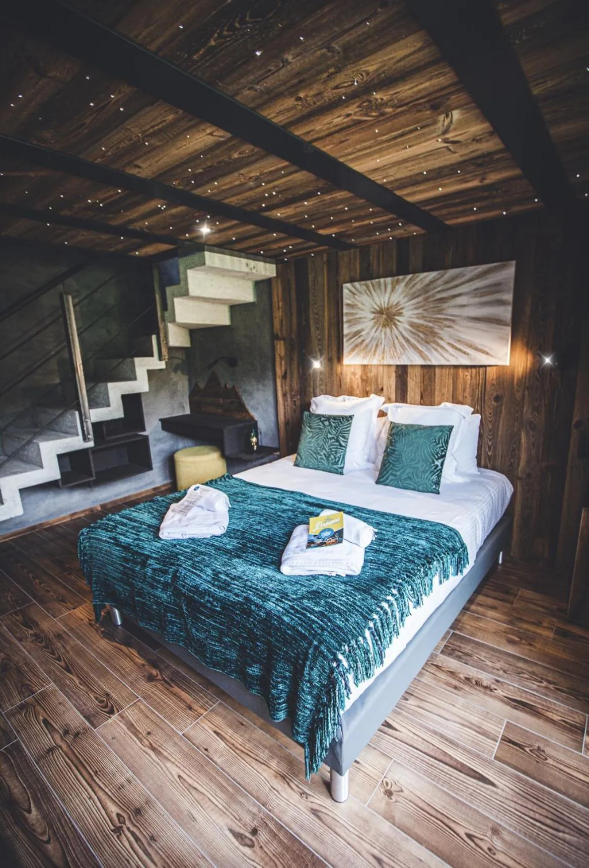 Bed in Les Mazots des Fées