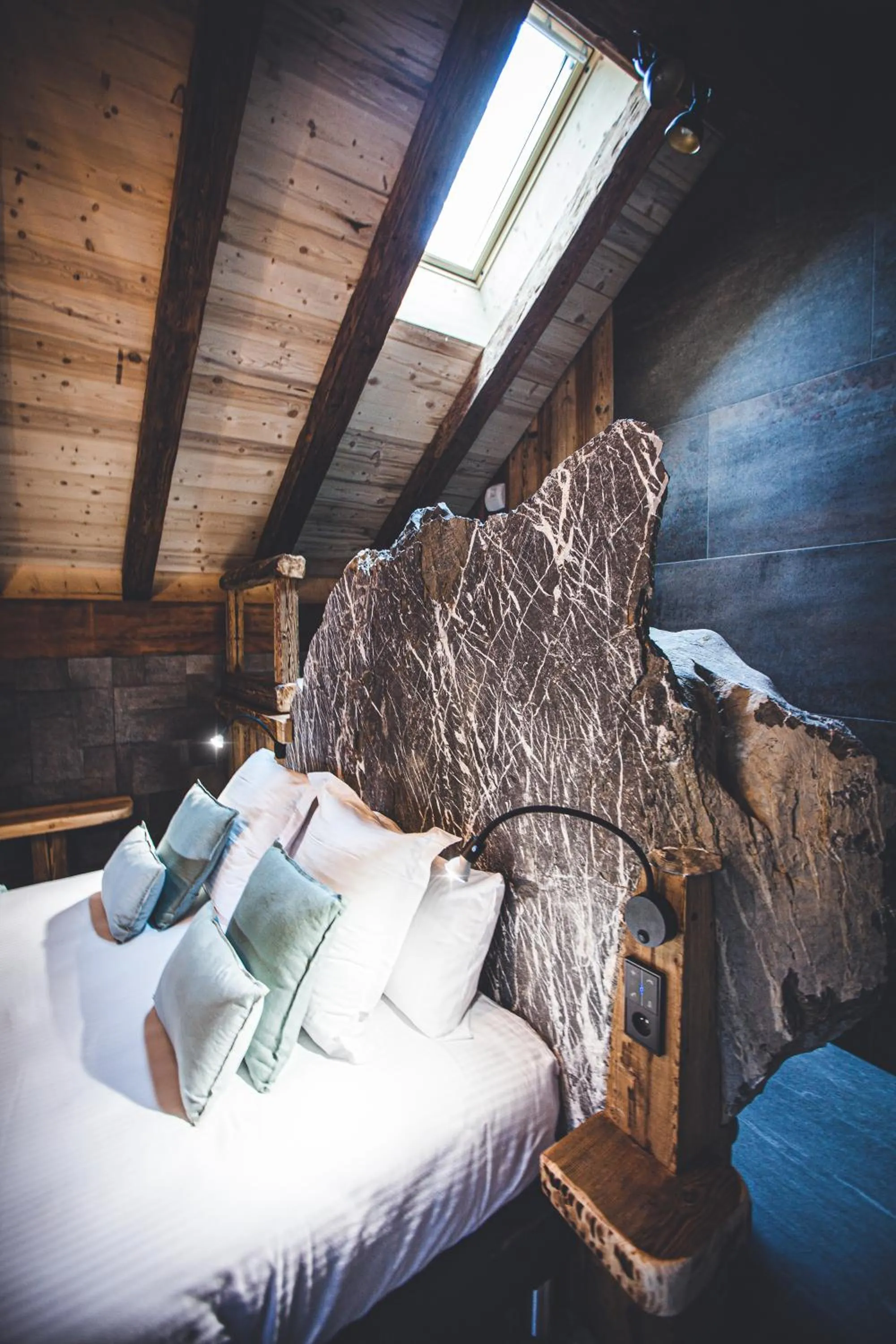 Bed in Les Mazots des Fées