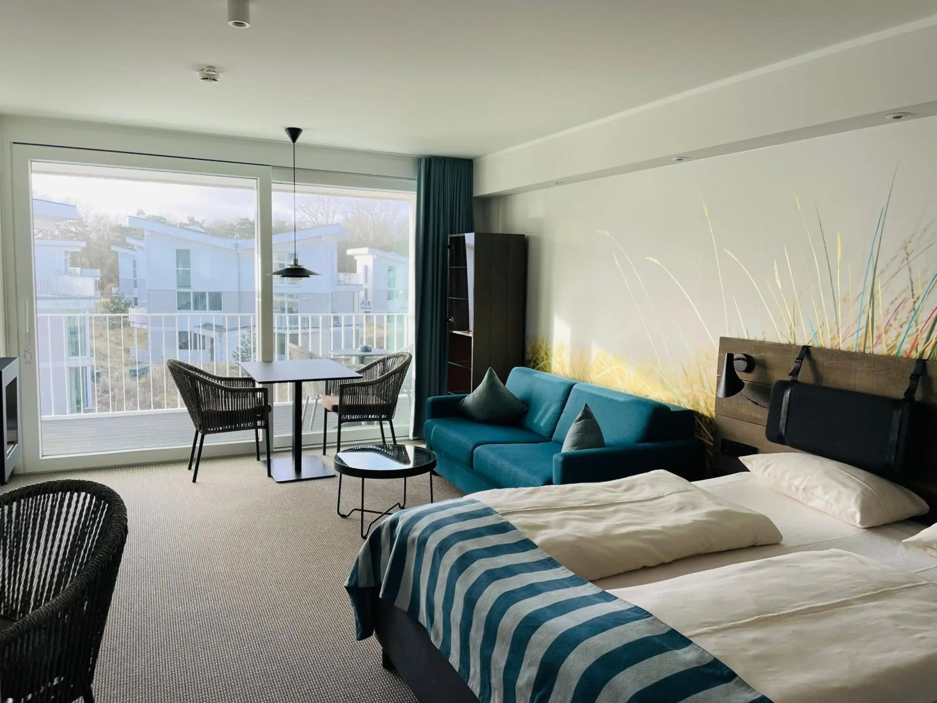 Superior Double Room with Balcony in SlowDown Travemünde Superior Double Room with Balcony in SlowDown Travemünde