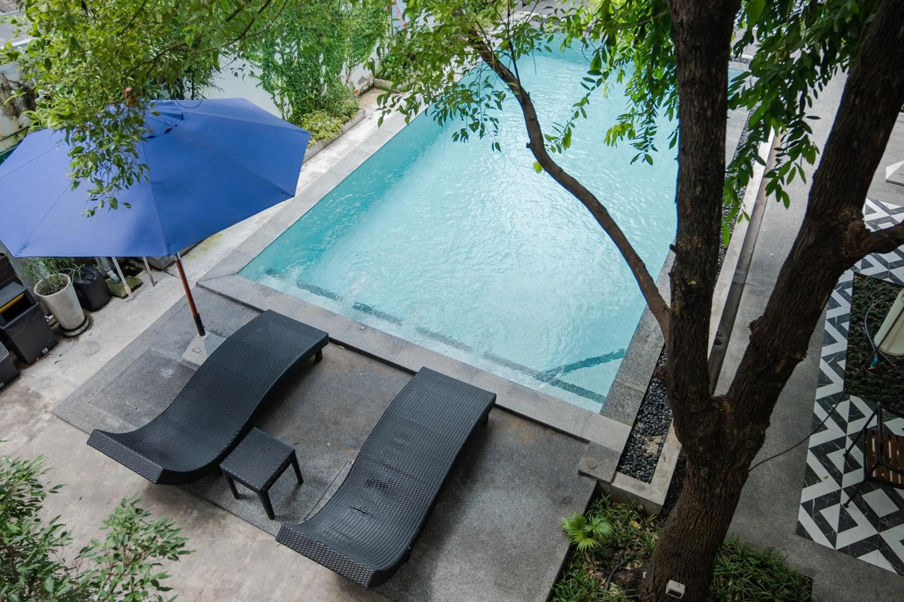 Pool view in Paraiso Hotel Chiangmai