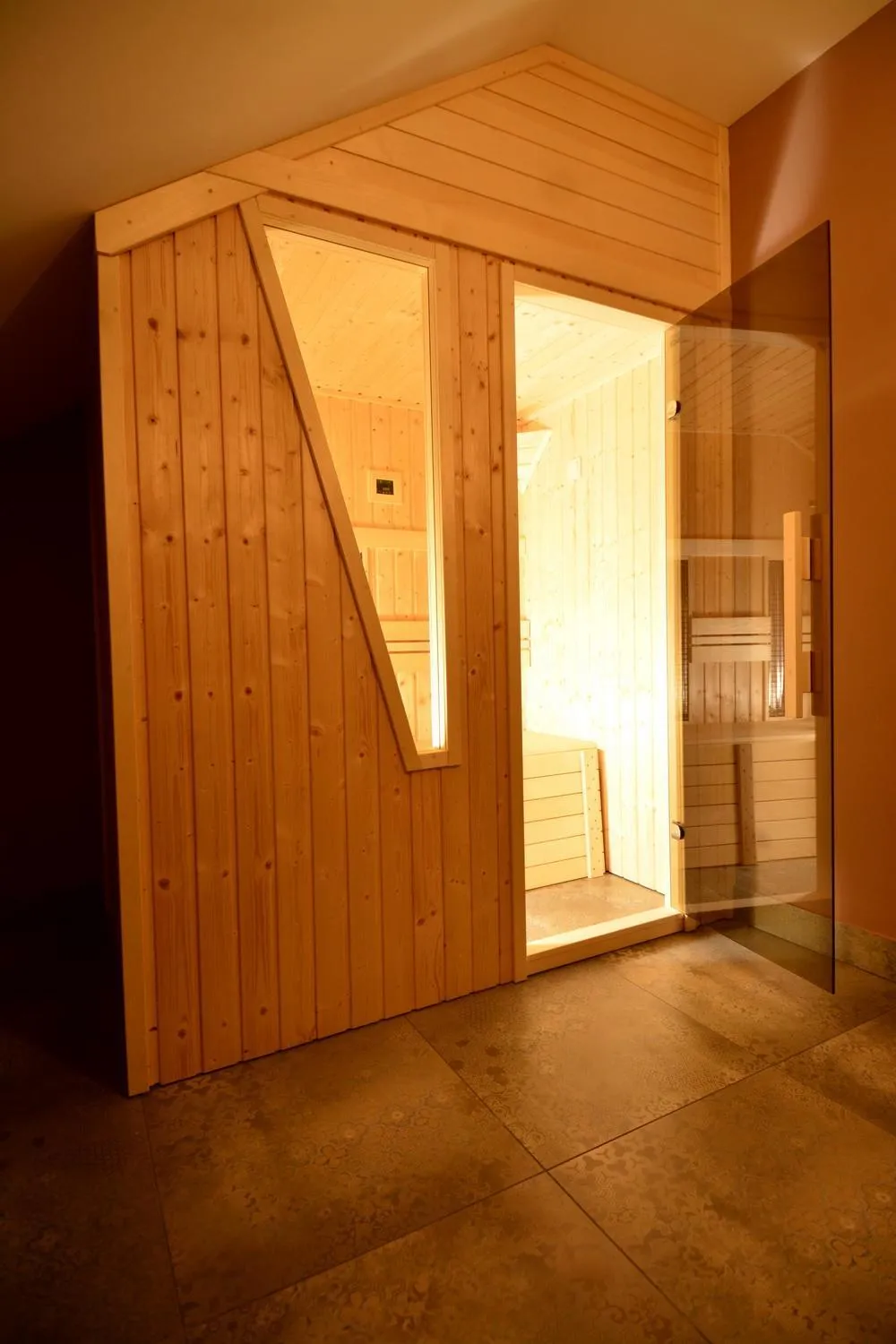 Sauna in Ludwig Hotel