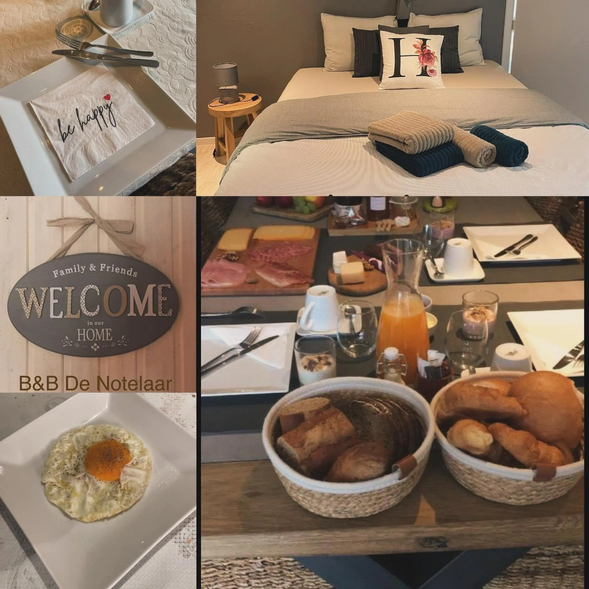 Breakfast in B&B De Notelaar