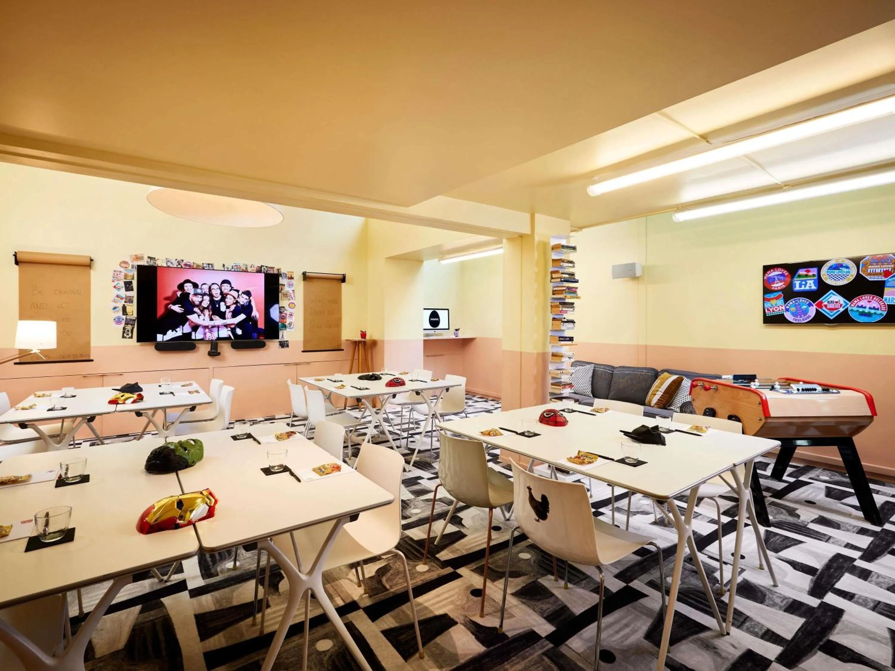 Meeting/conference room in Mama Shelter Paris East