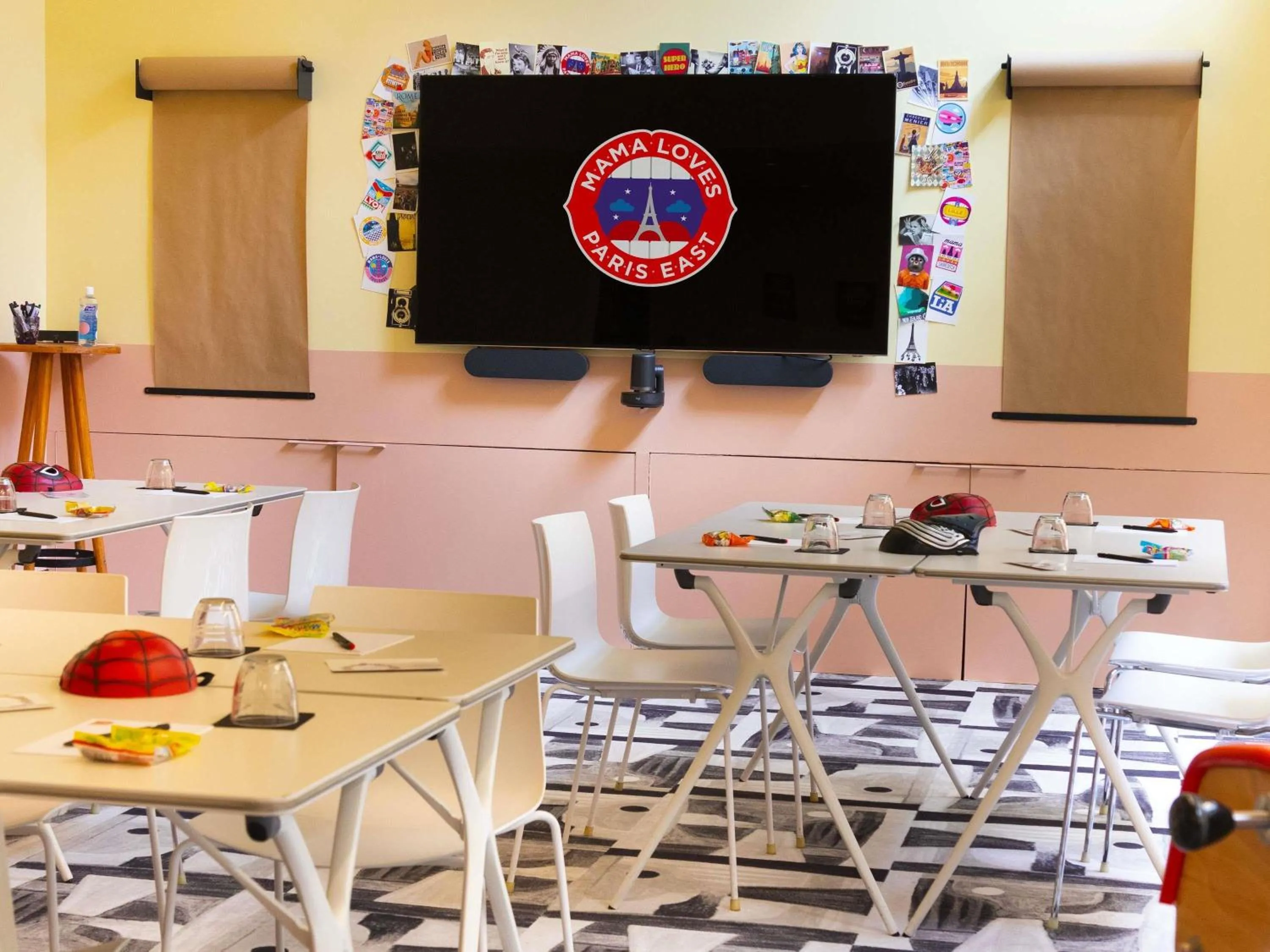 Meeting/conference room in Mama Shelter Paris East