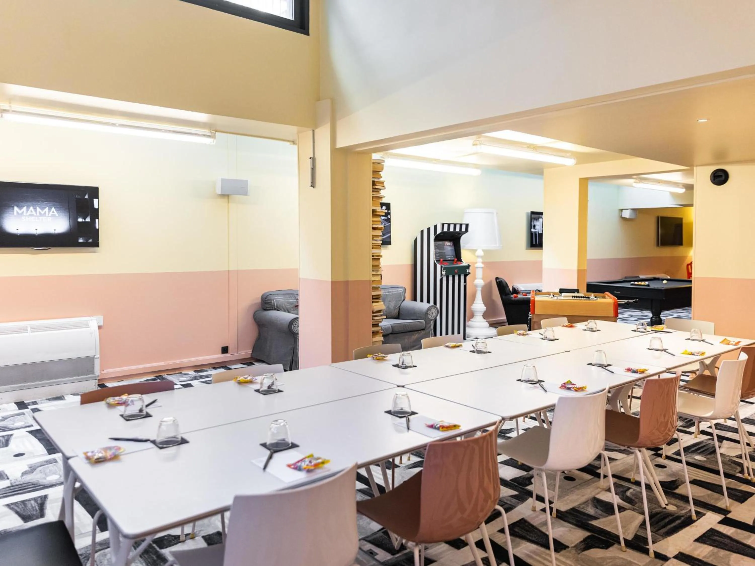 Meeting/conference room in Mama Shelter Paris East