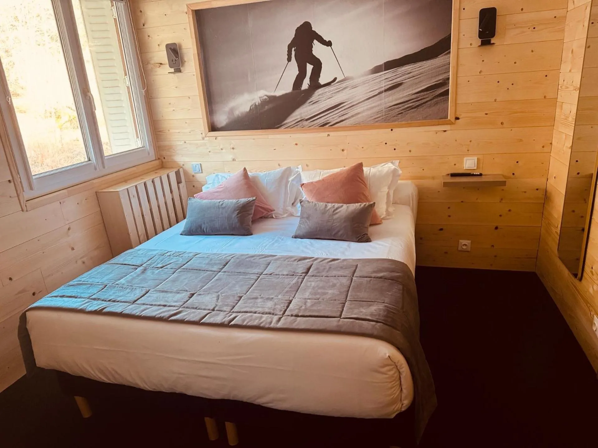 Bedroom, Bed in The Originals Boutique Hotel Le Panorama Mont Dore