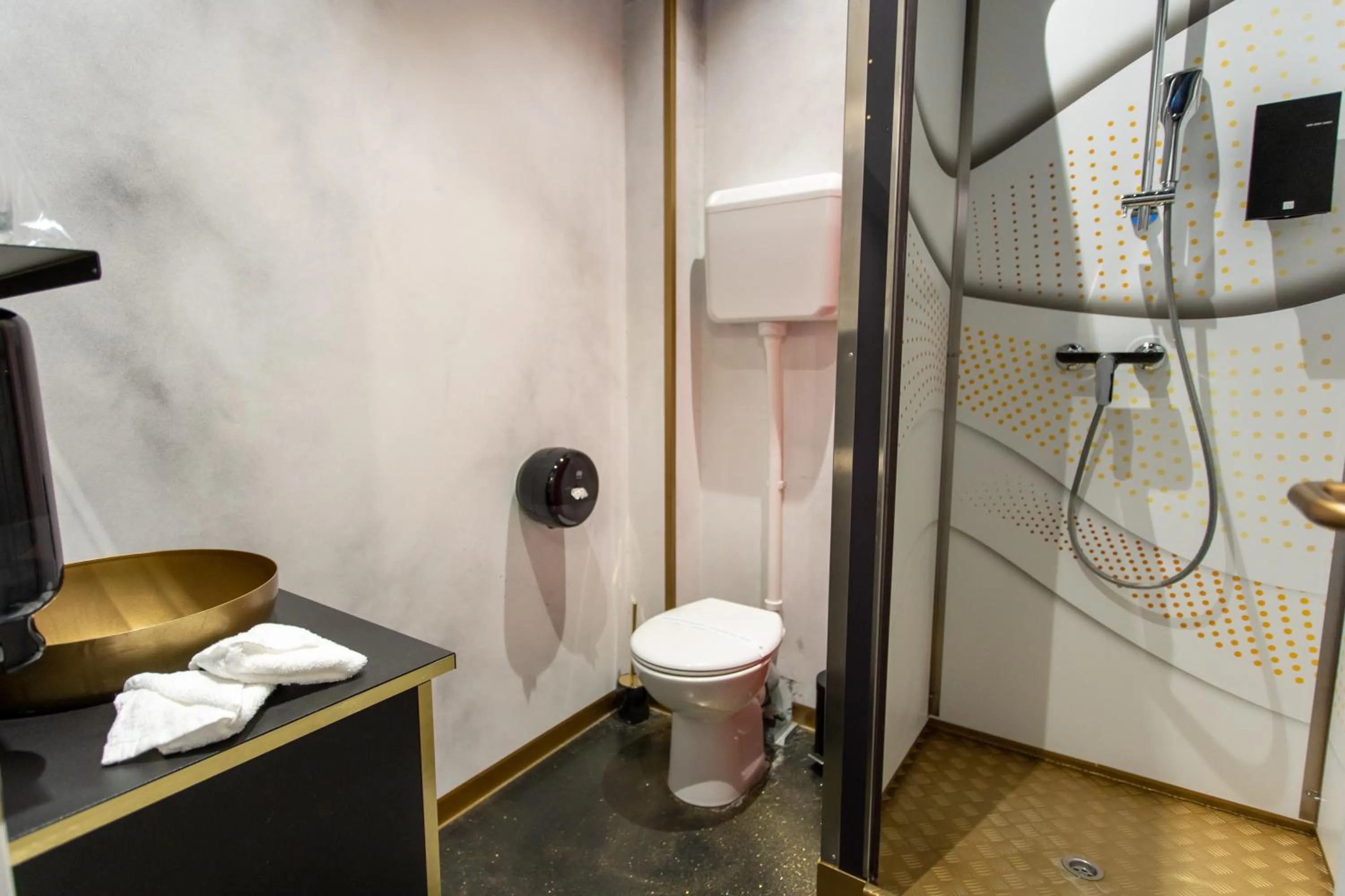 Toilet in Timeout Heritage Hotel Zagreb