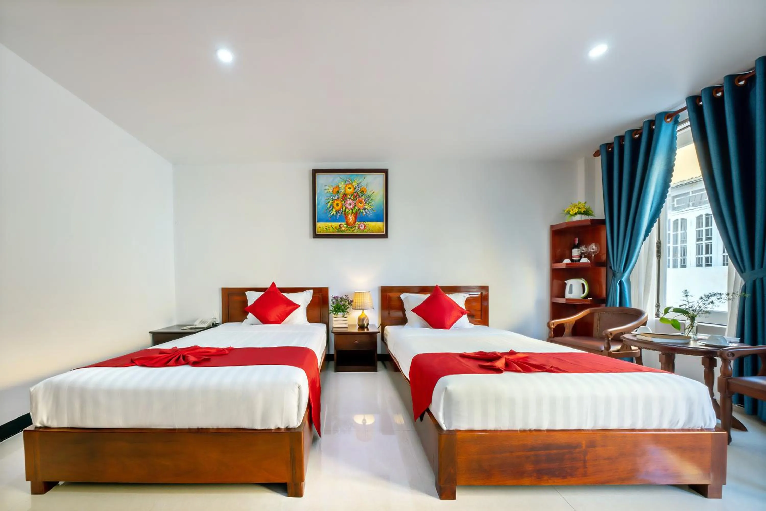 Bed in Gioan Boutique Villa