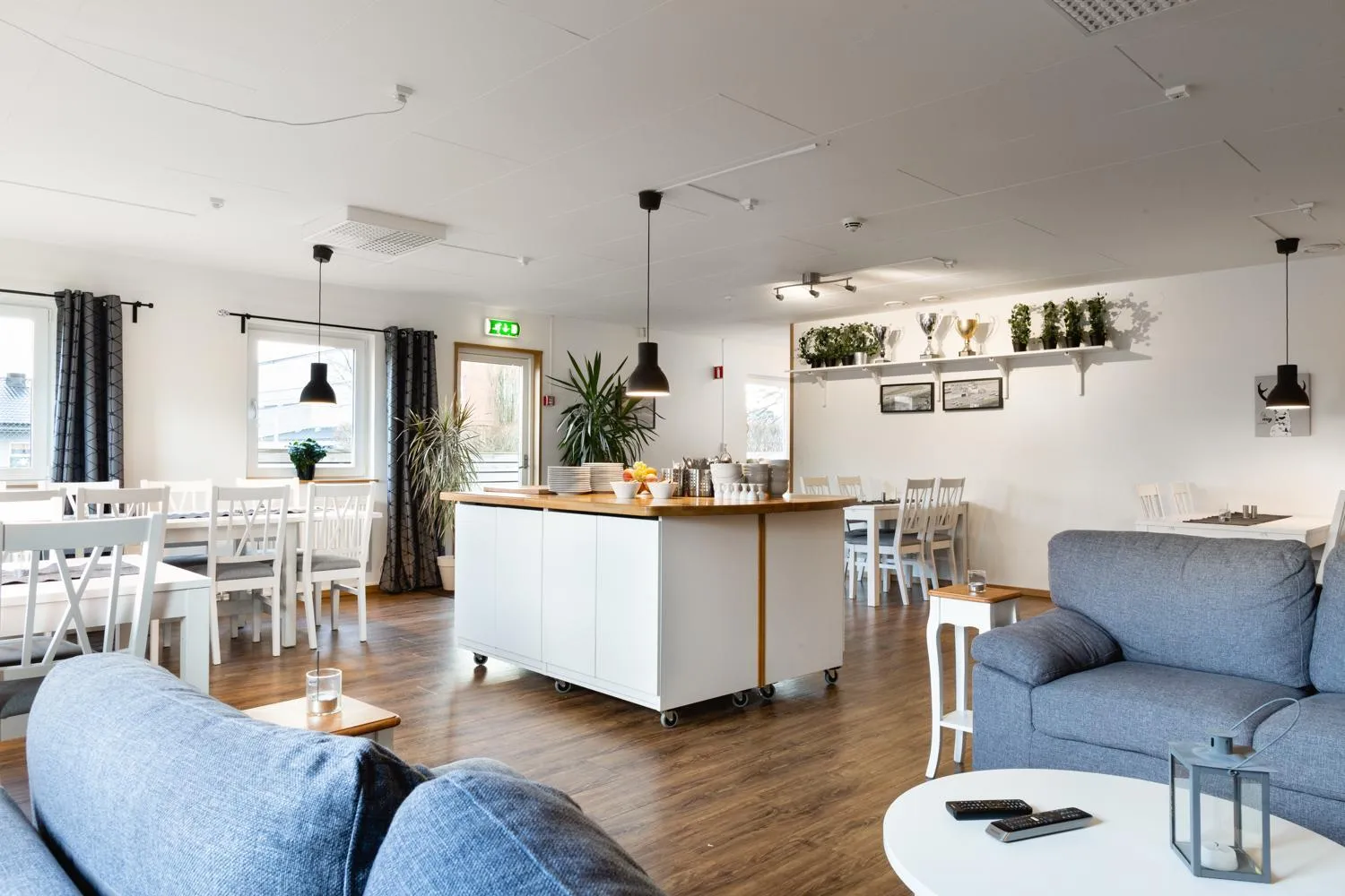 Lobby or reception in Brink Hotell