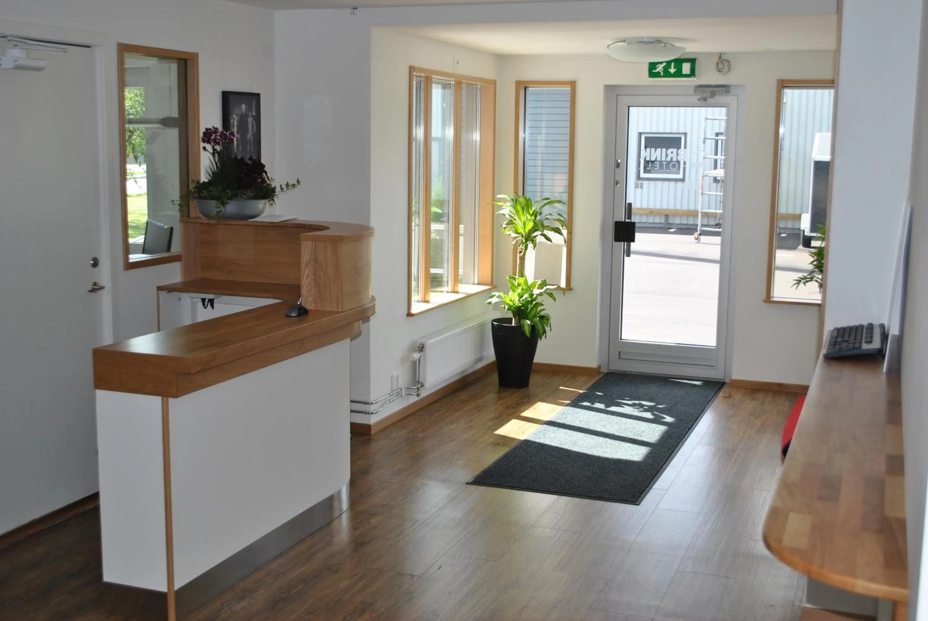 Lobby or reception in Brink Hotell