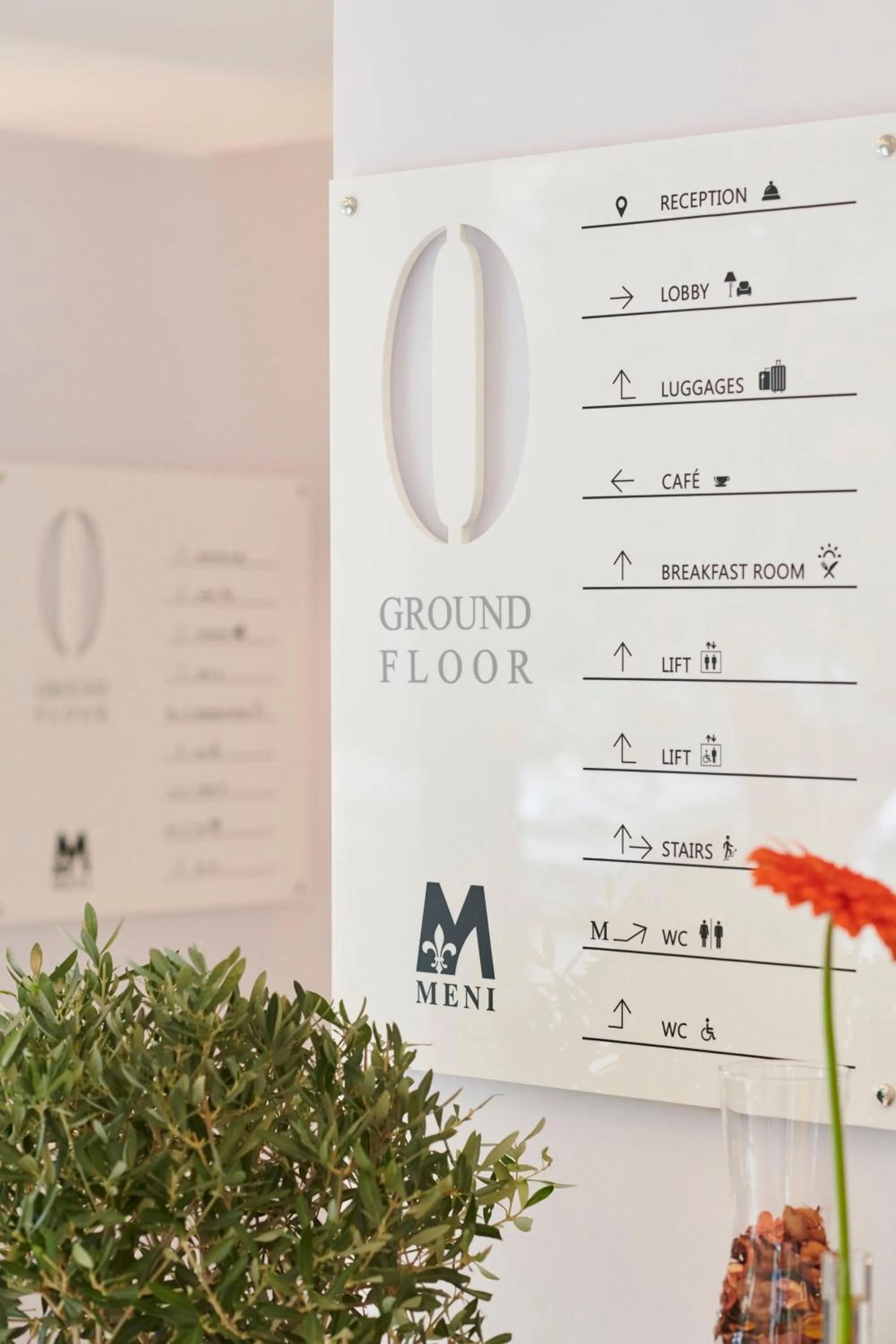 Logo/Certificate/Sign in Meni Hotel & Apartments UNDER NEW MANAGEMENT