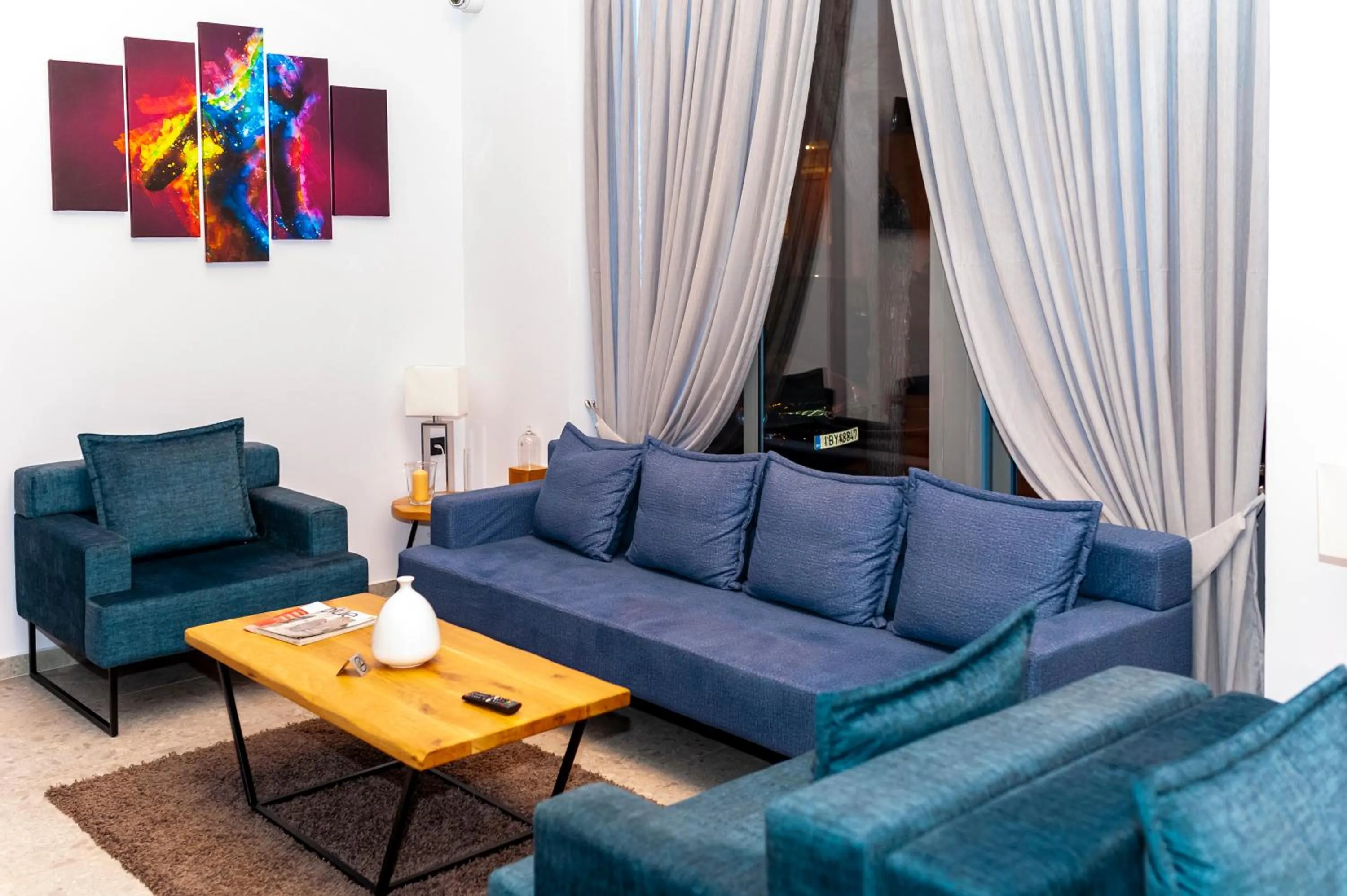 Living room in Meni Hotel & Apartments UNDER NEW MANAGEMENT