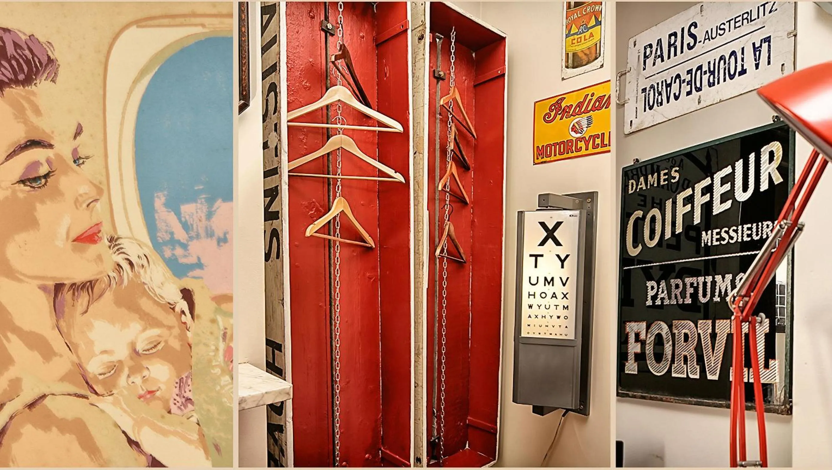 Decorative detail in Snooze