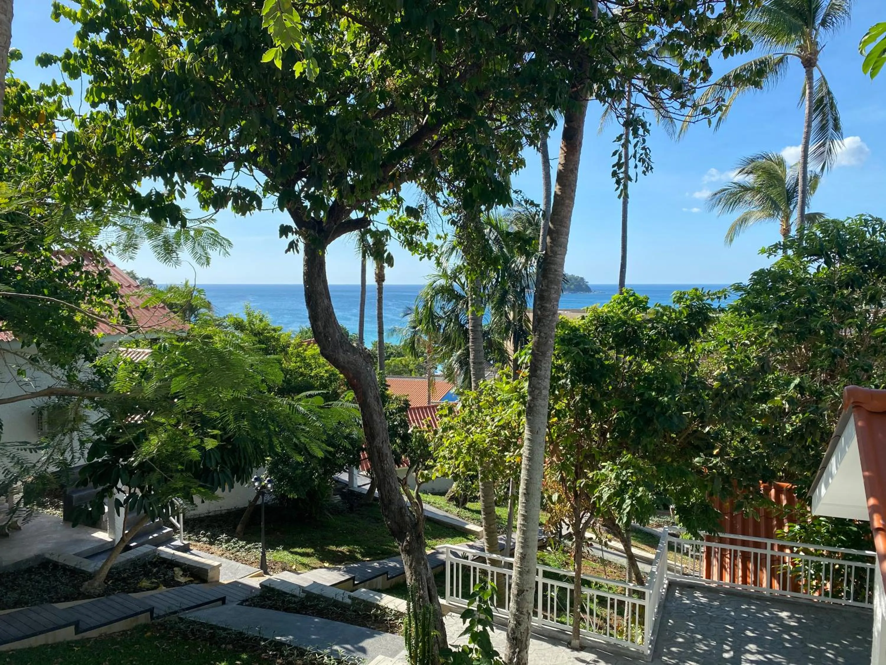 Balcony/Terrace in Kata White Villas