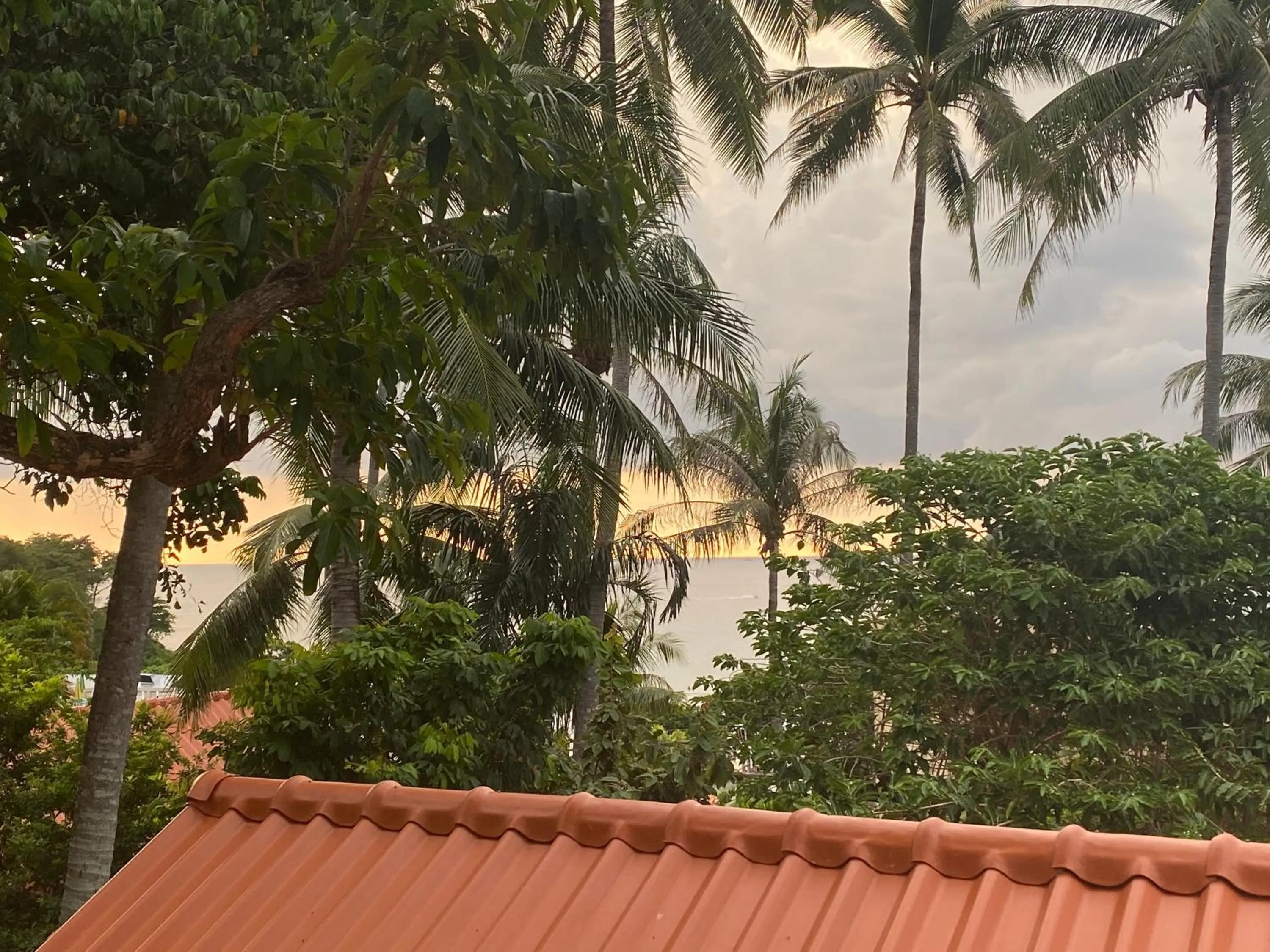Balcony/Terrace in Kata White Villas